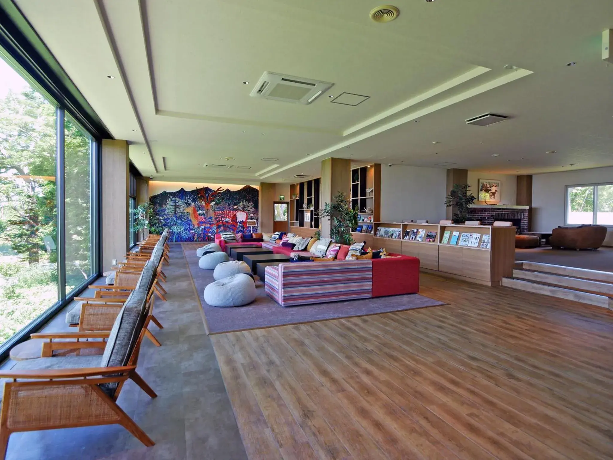 Lobby or reception in Shiretoko Yuhi No Ataruie Onsen Hostel Lobby or reception in Shiretoko Yuhi No Ataruie Onsen Hostel