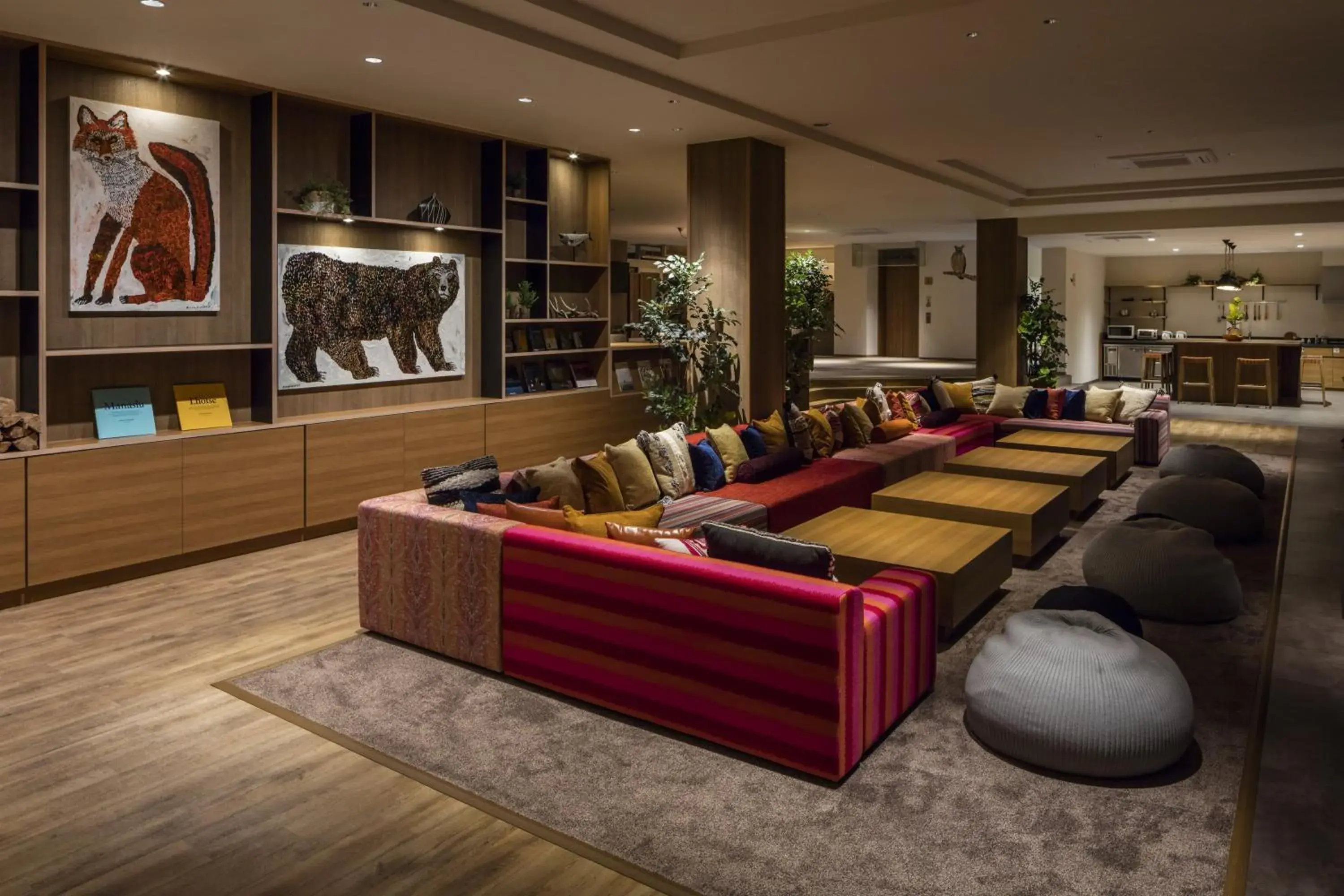 Lobby or reception in Shiretoko Yuhi No Ataruie Onsen Hostel Lobby or reception in Shiretoko Yuhi No Ataruie Onsen Hostel