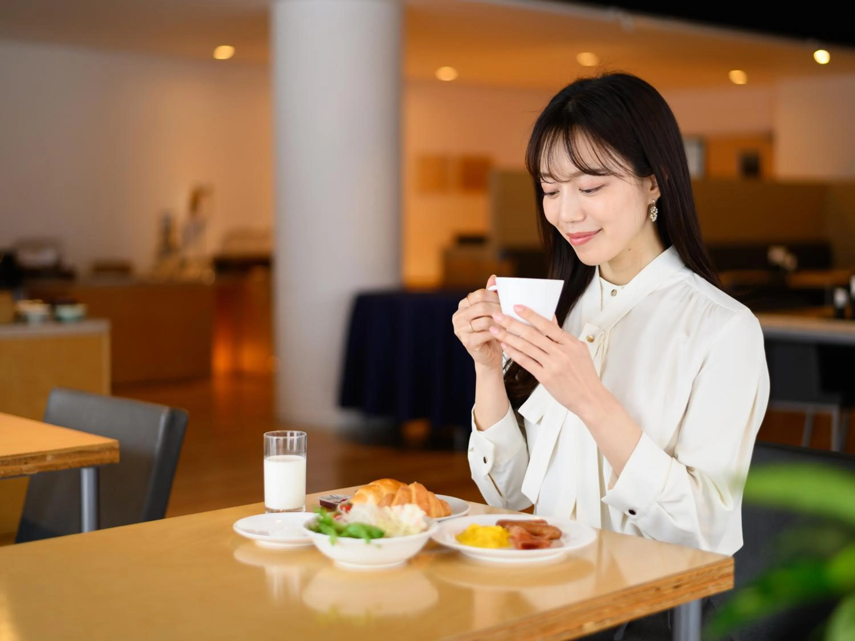 Breakfast in hotel miura kaen