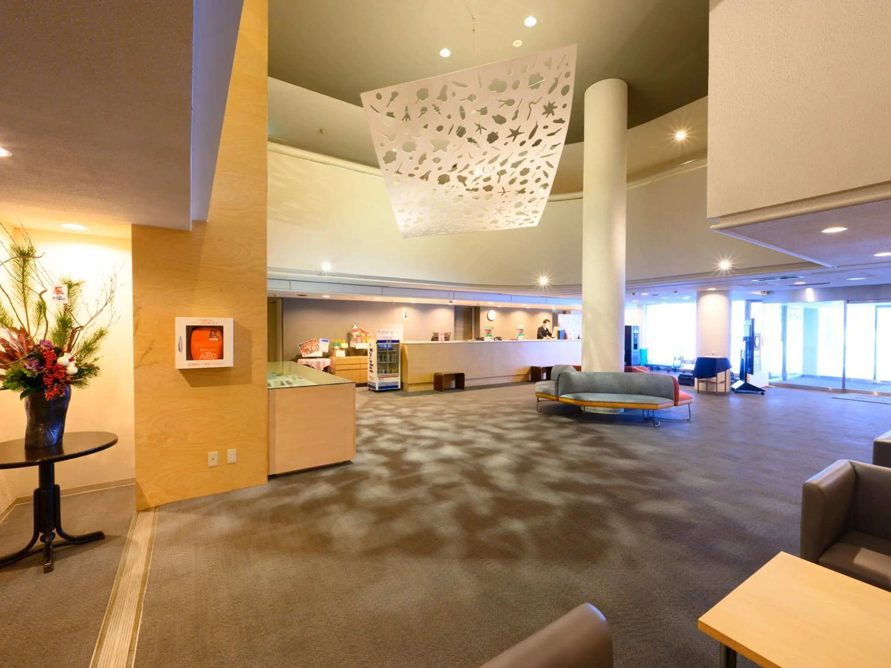 Lobby or reception in hotel miura kaen Lobby or reception in hotel miura kaen