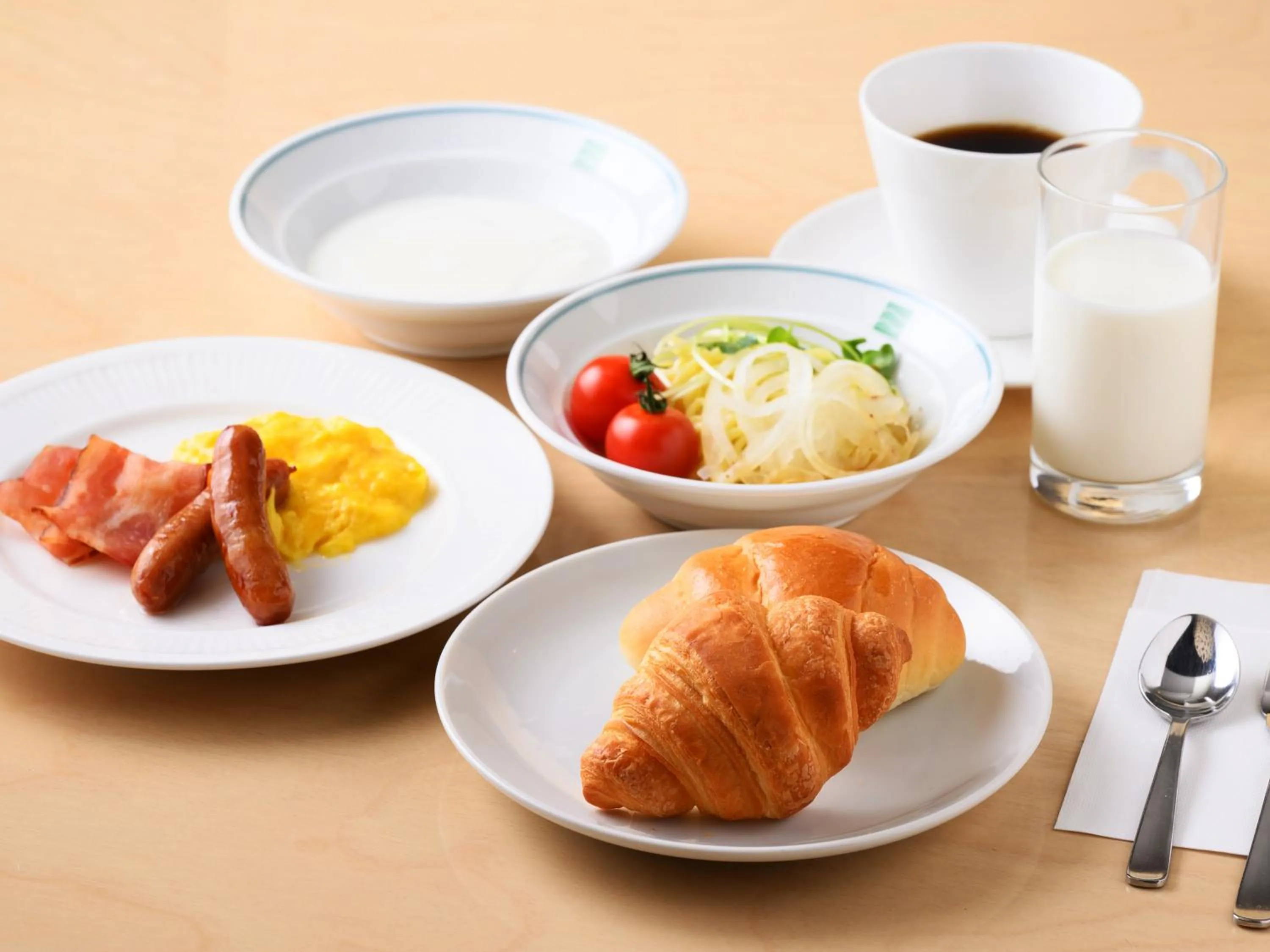 Breakfast in hotel miura kaen