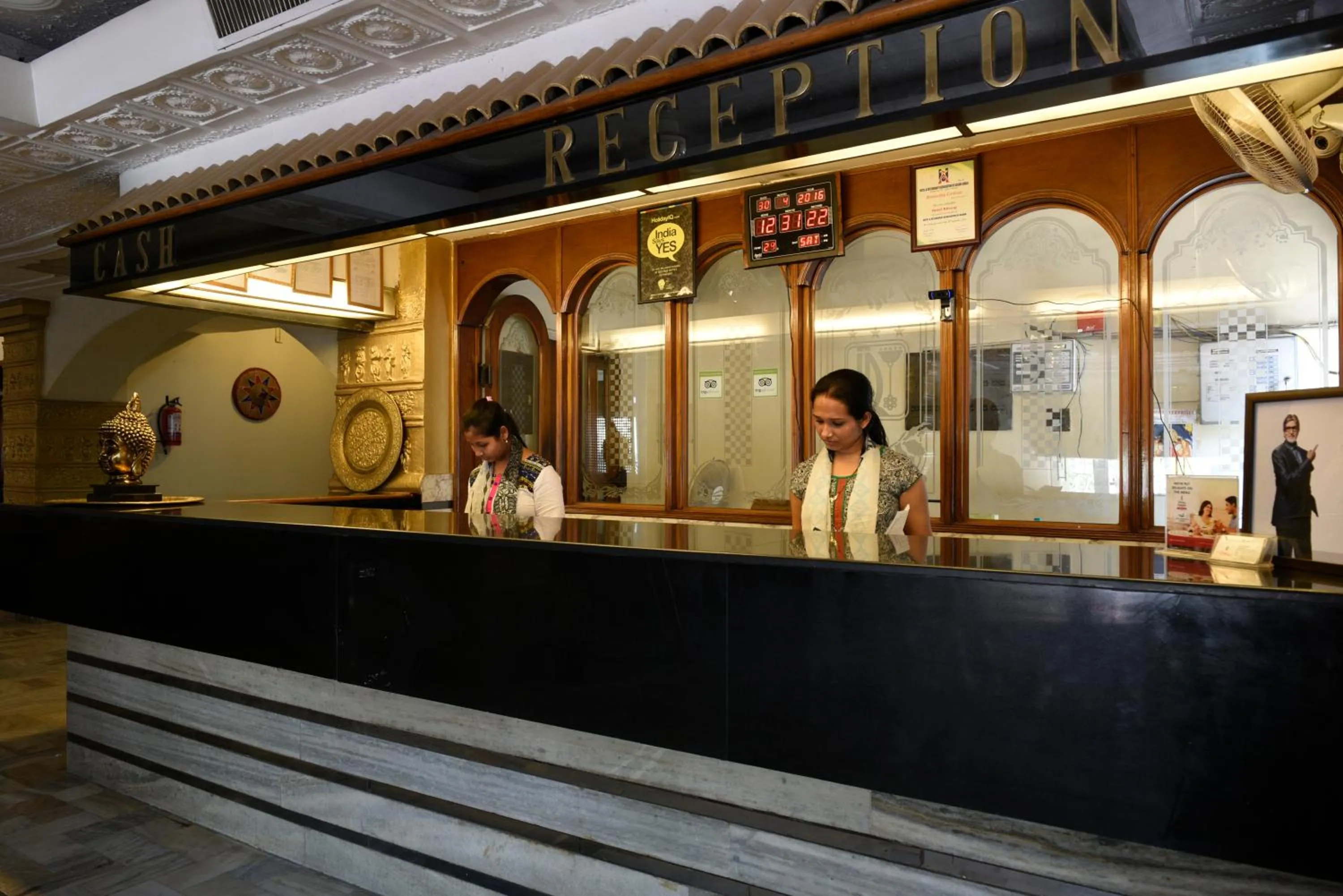 Lobby or reception in Hotel Rituraj