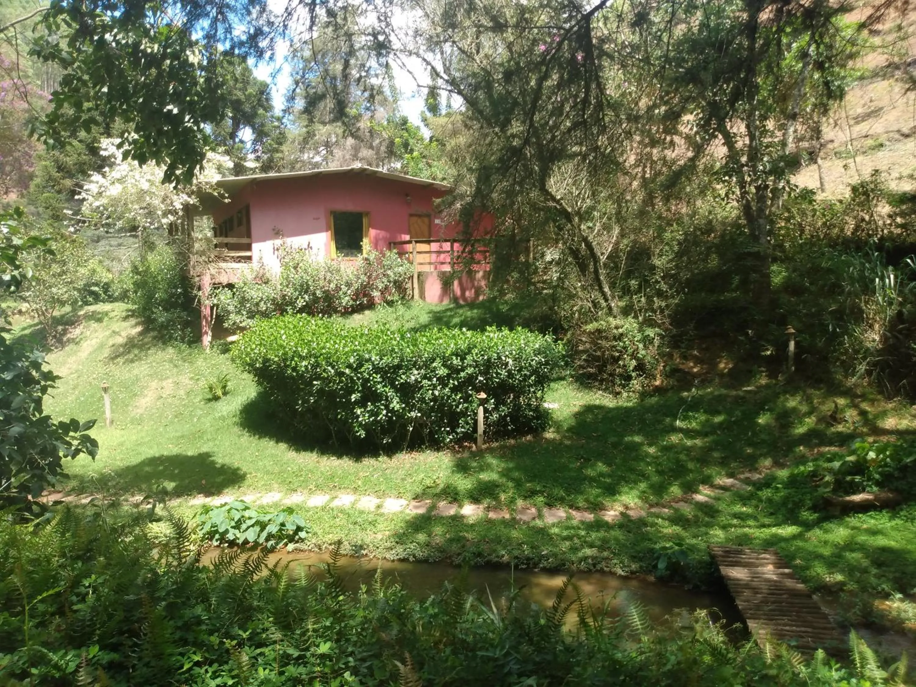 Garden in Pousada Lisieux