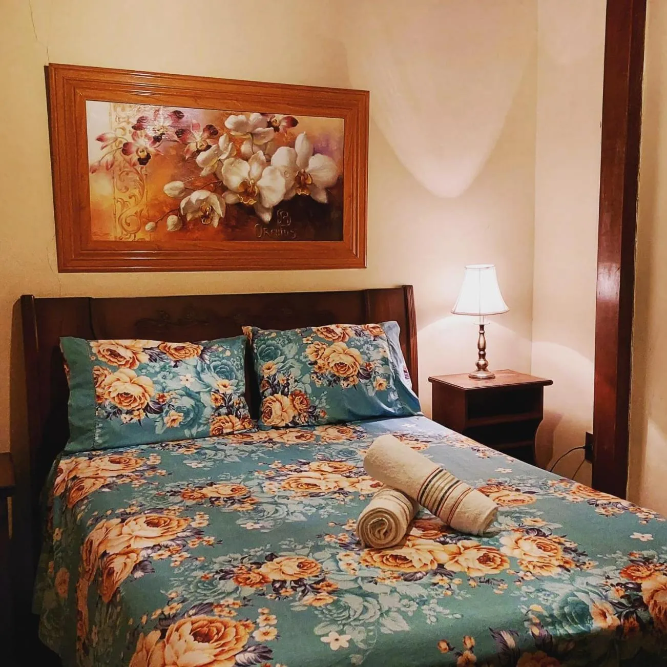 Bed in Pousada Lisieux