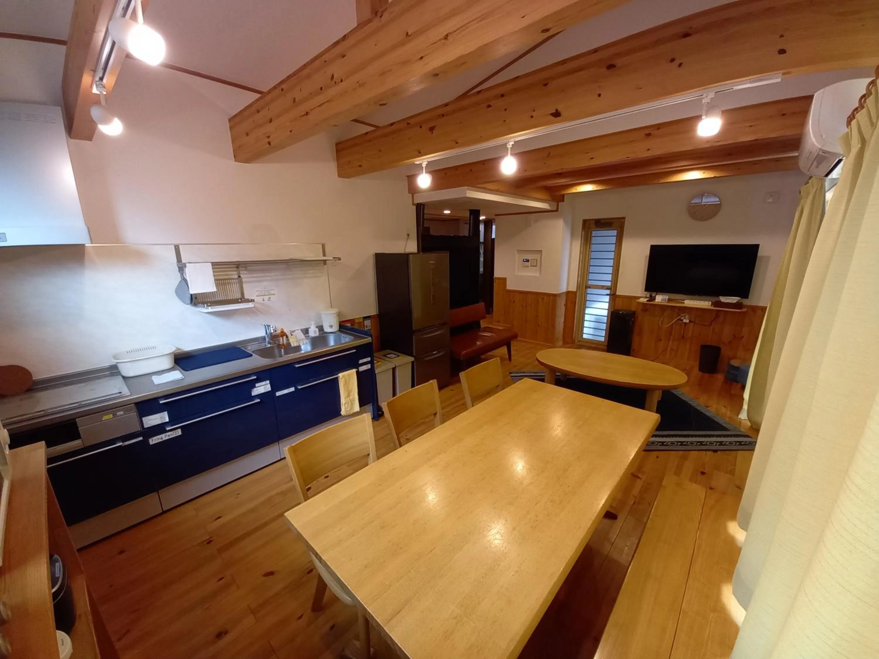 Living room in Villa Orange Cabin