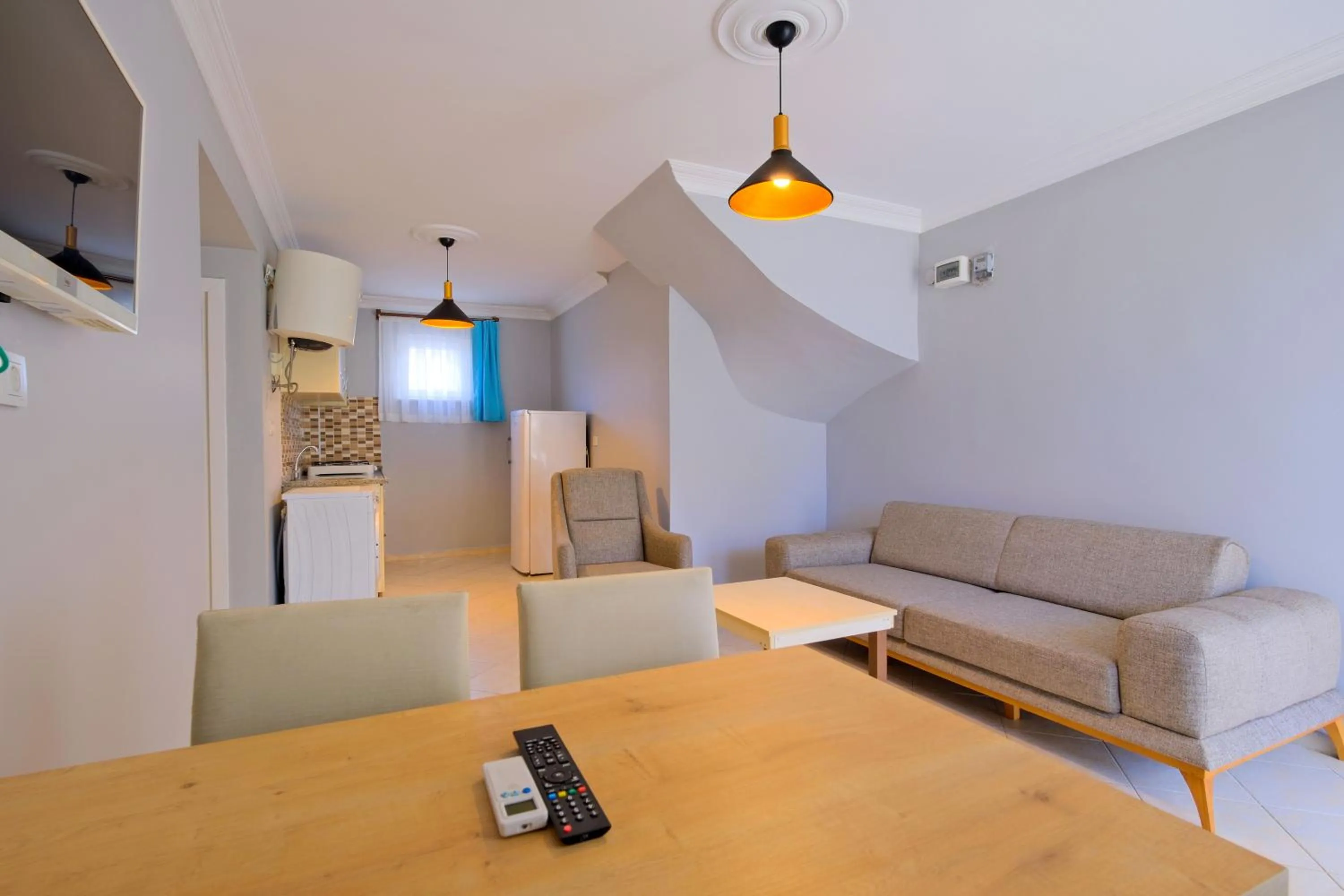 Seating area in Gold Lion Apart Hotel