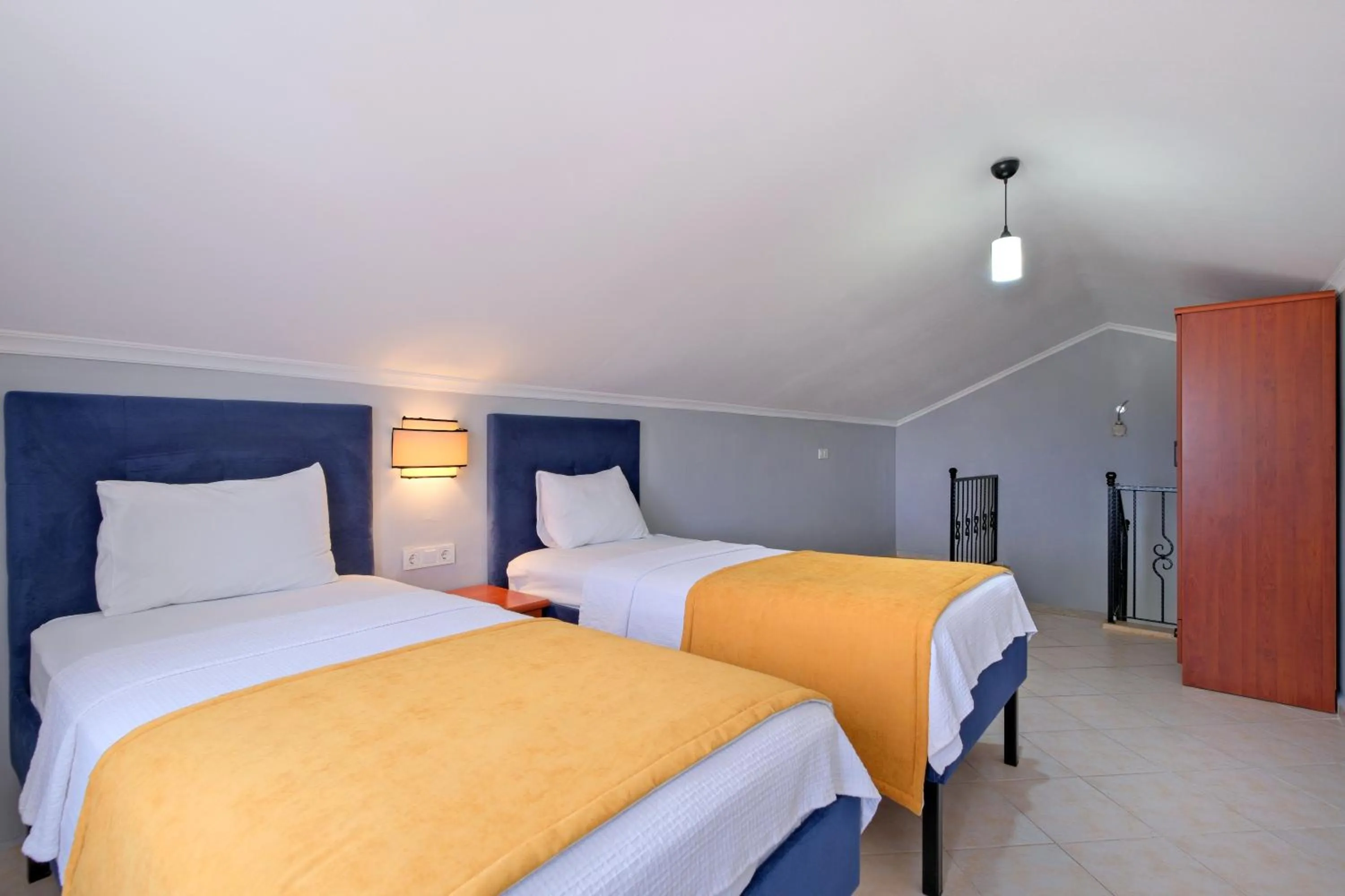 Bedroom in Gold Lion Apart Hotel