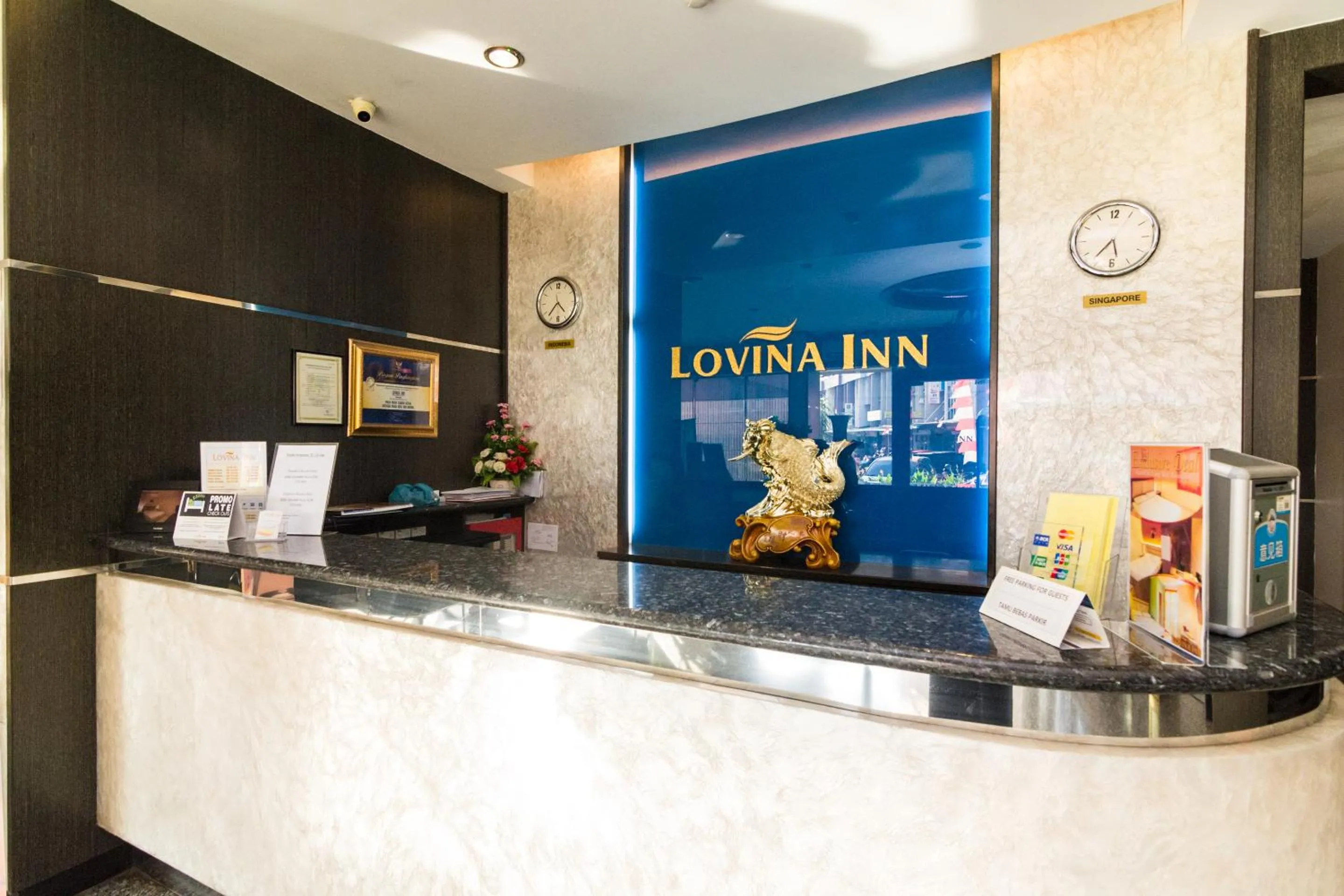Lobby or reception in Lovina Inn - Nagoya Batam