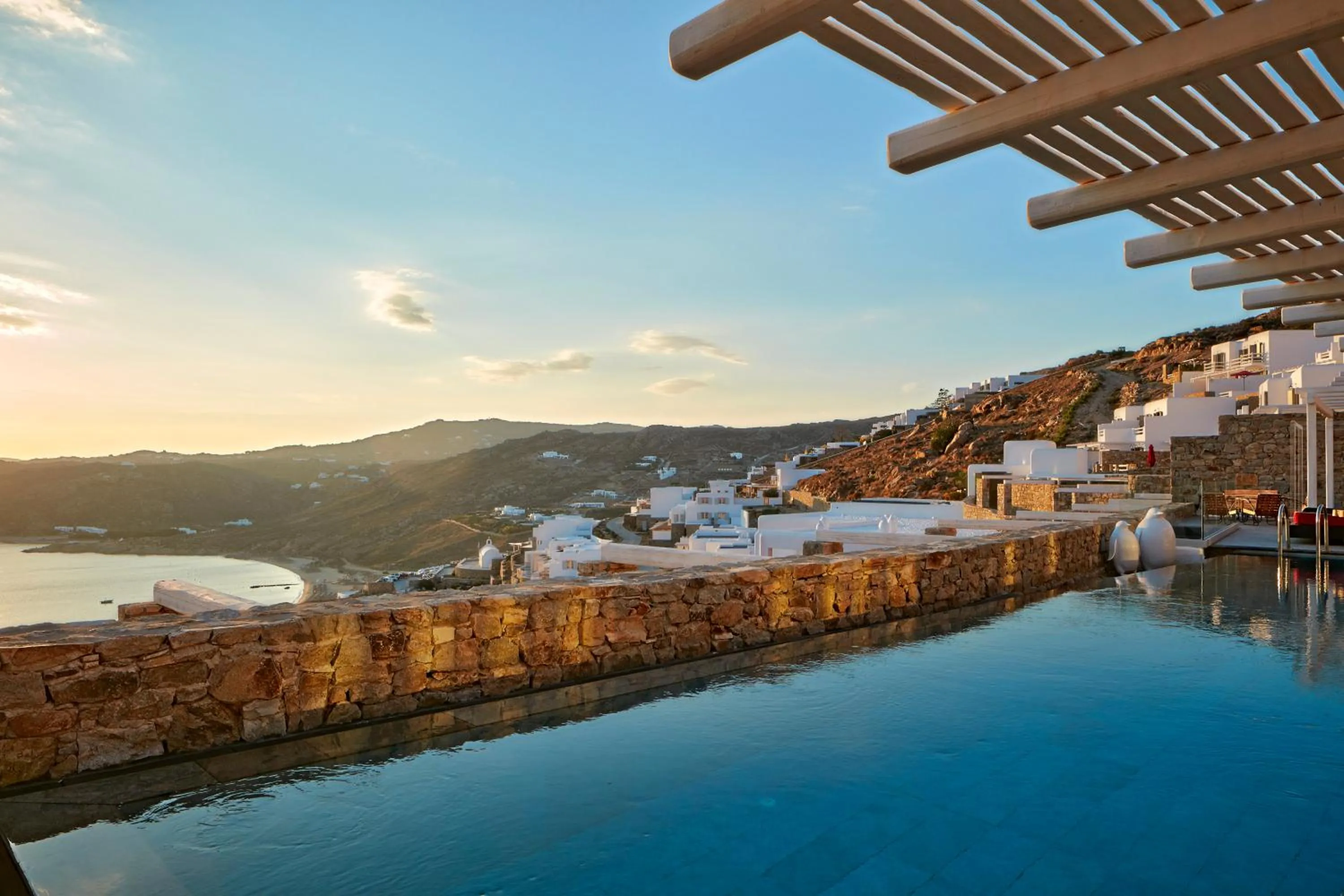 Balcony/Terrace in Myconian Avaton, a Member of Design Hotels
