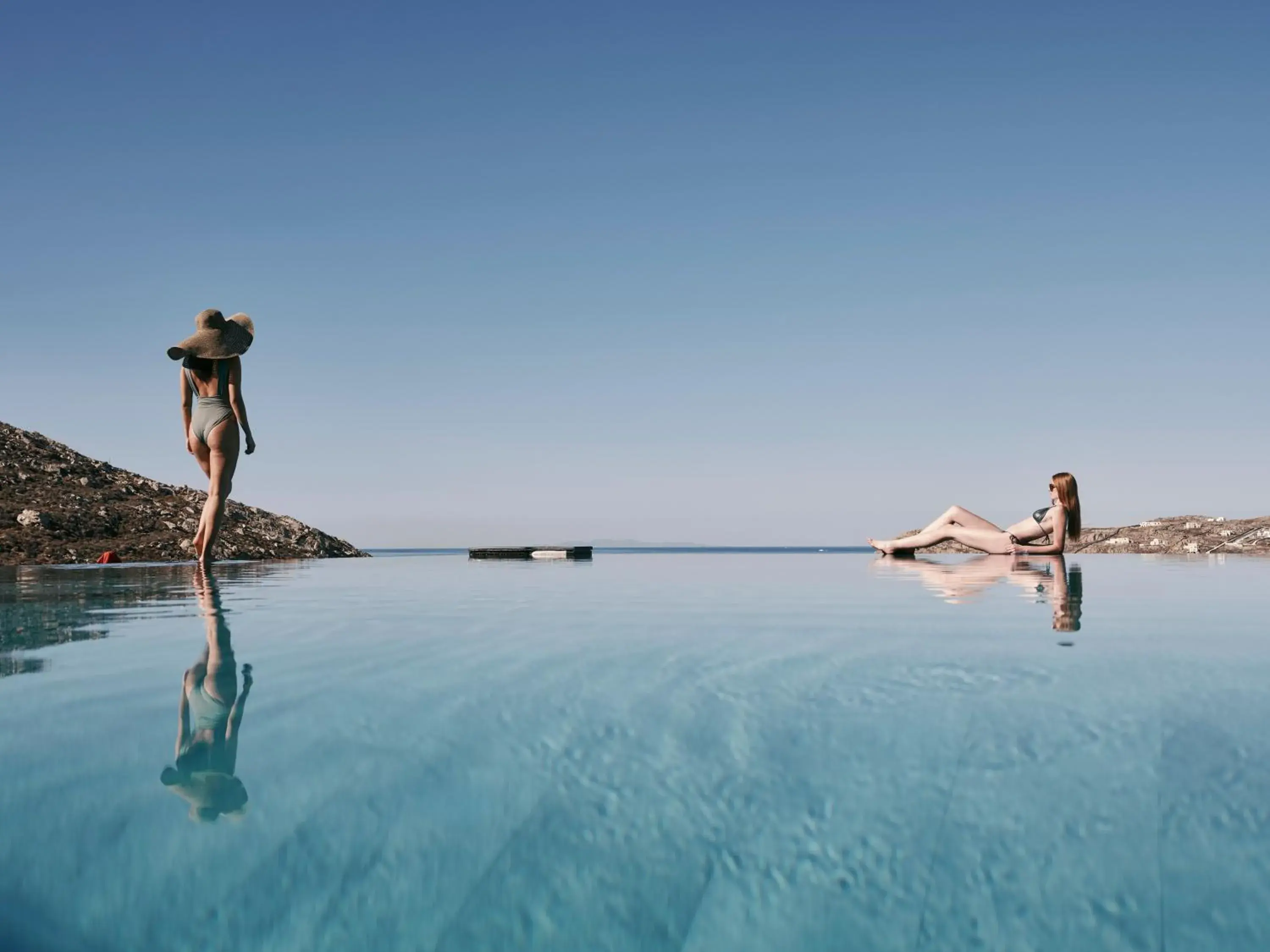 Swimming pool in Myconian Avaton, a Member of Design Hotels Swimming pool in Myconian Avaton, a Member of Design Hotels