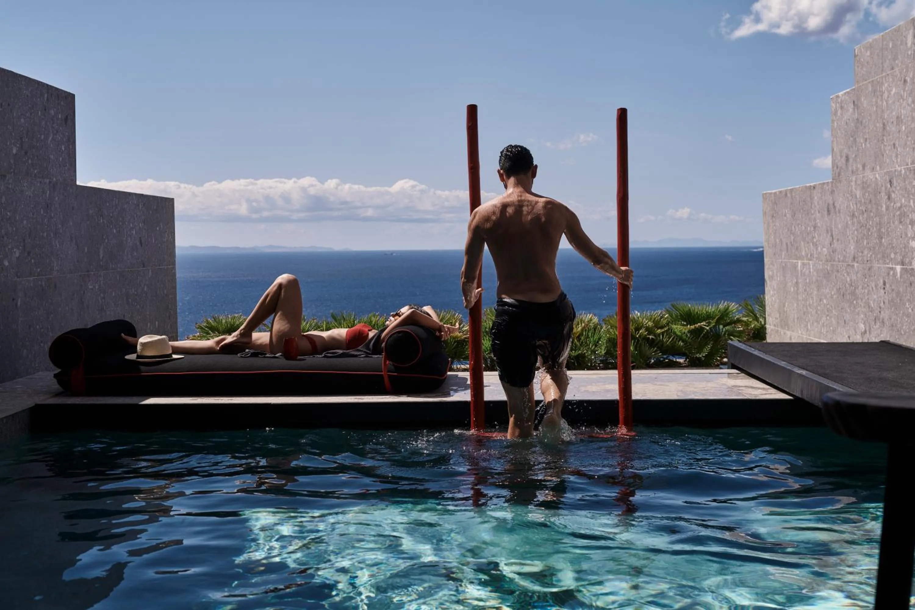 Swimming pool in Myconian Avaton, a Member of Design Hotels