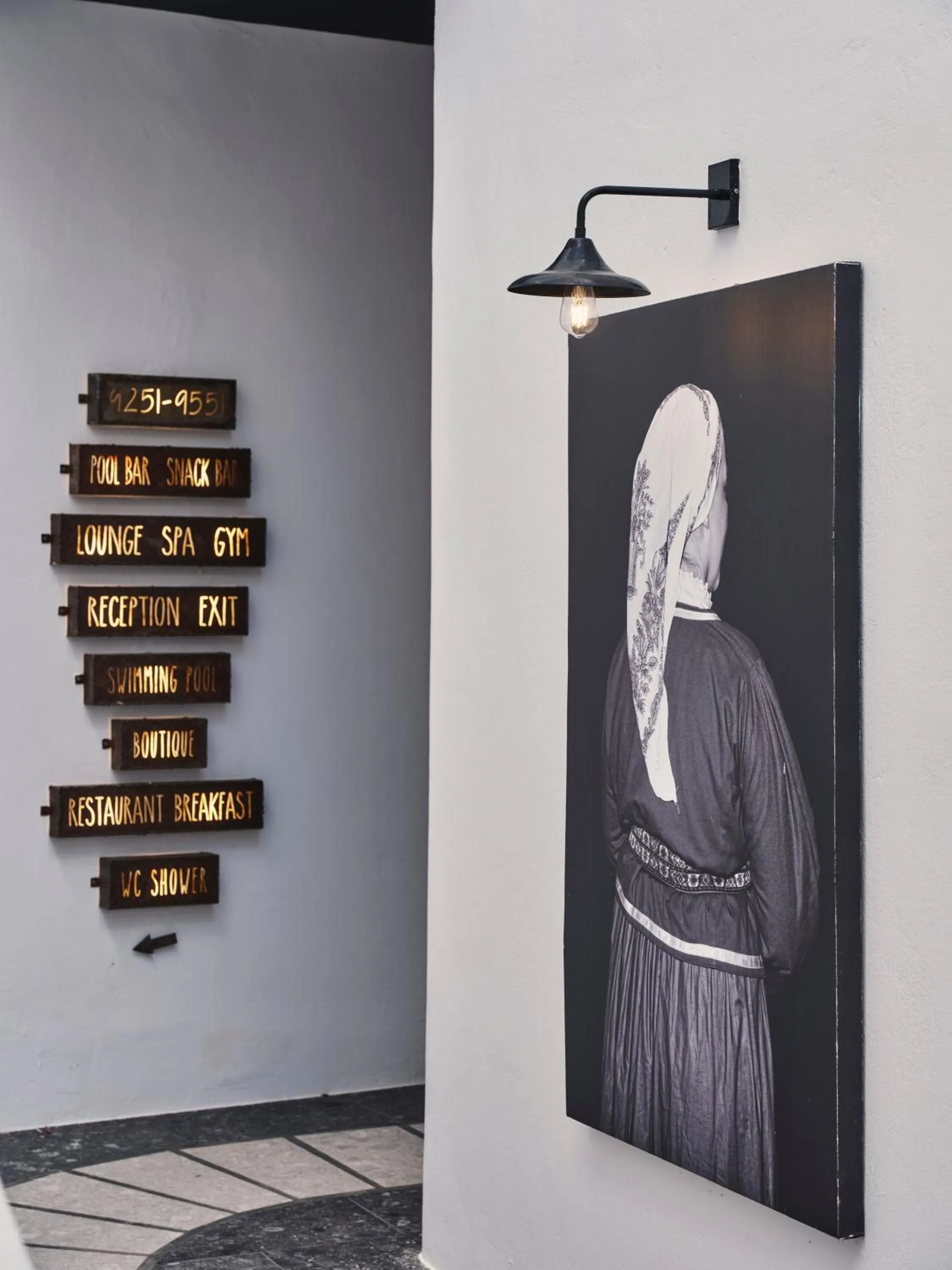 Decorative detail in Myconian Avaton, a Member of Design Hotels