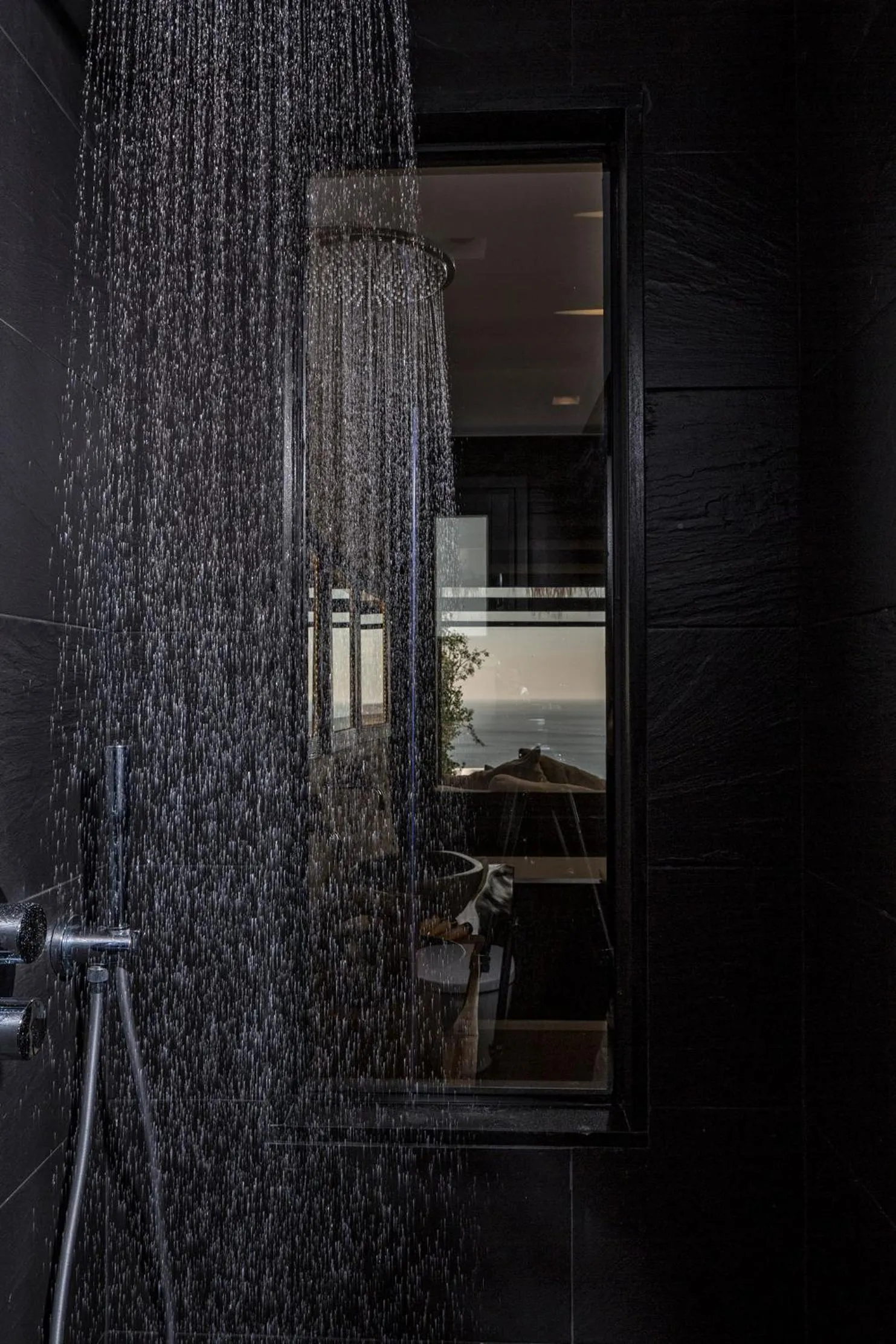 Bathroom in Myconian Utopia Relais & Chateaux