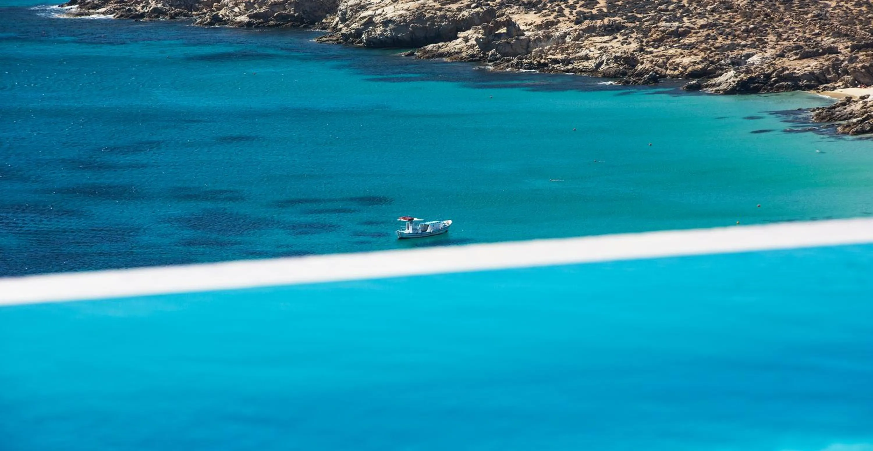 Sea view in Myconian Utopia Relais & Chateaux