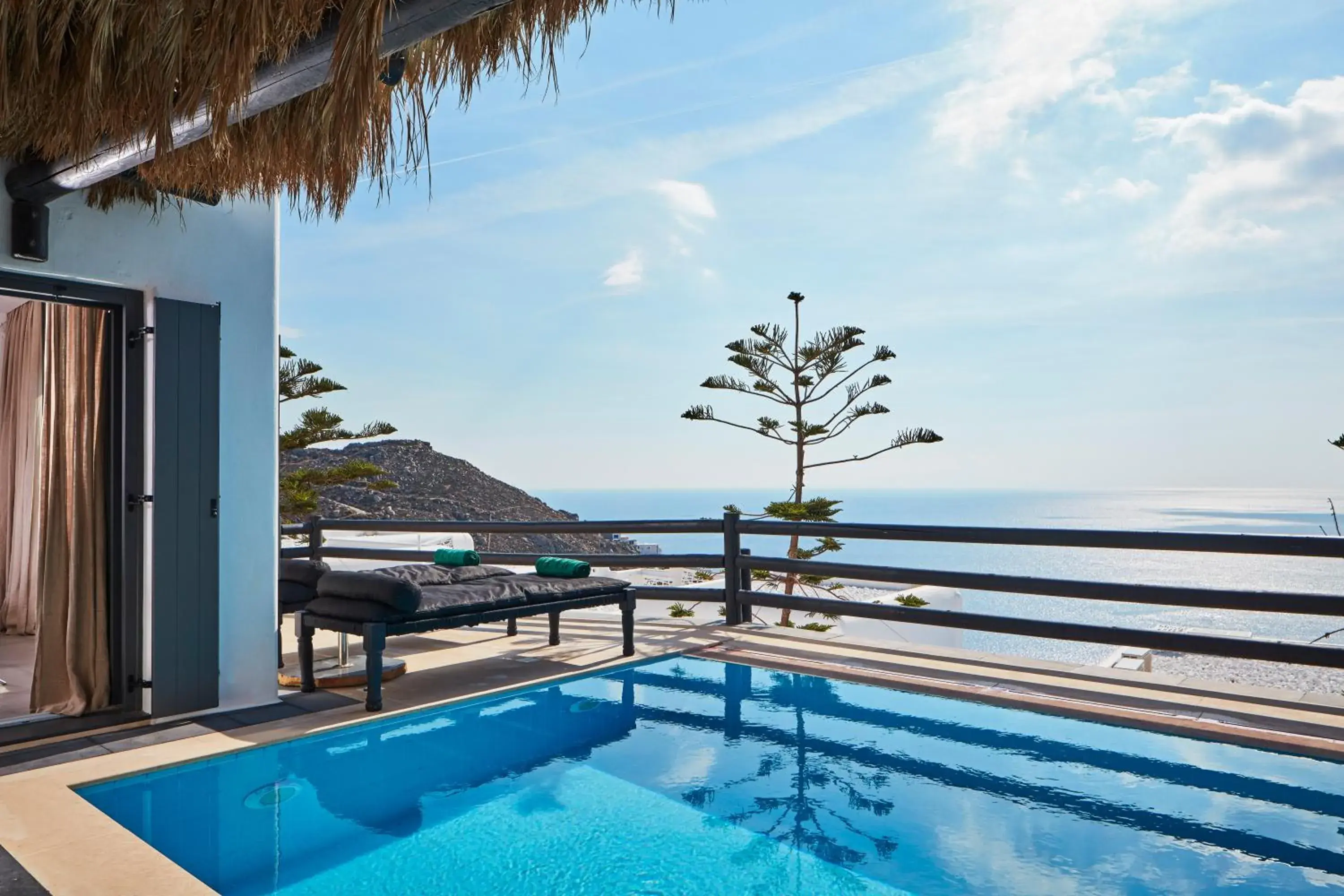 Swimming pool in Myconian Utopia Relais & Chateaux Swimming pool in Myconian Utopia Relais & Chateaux