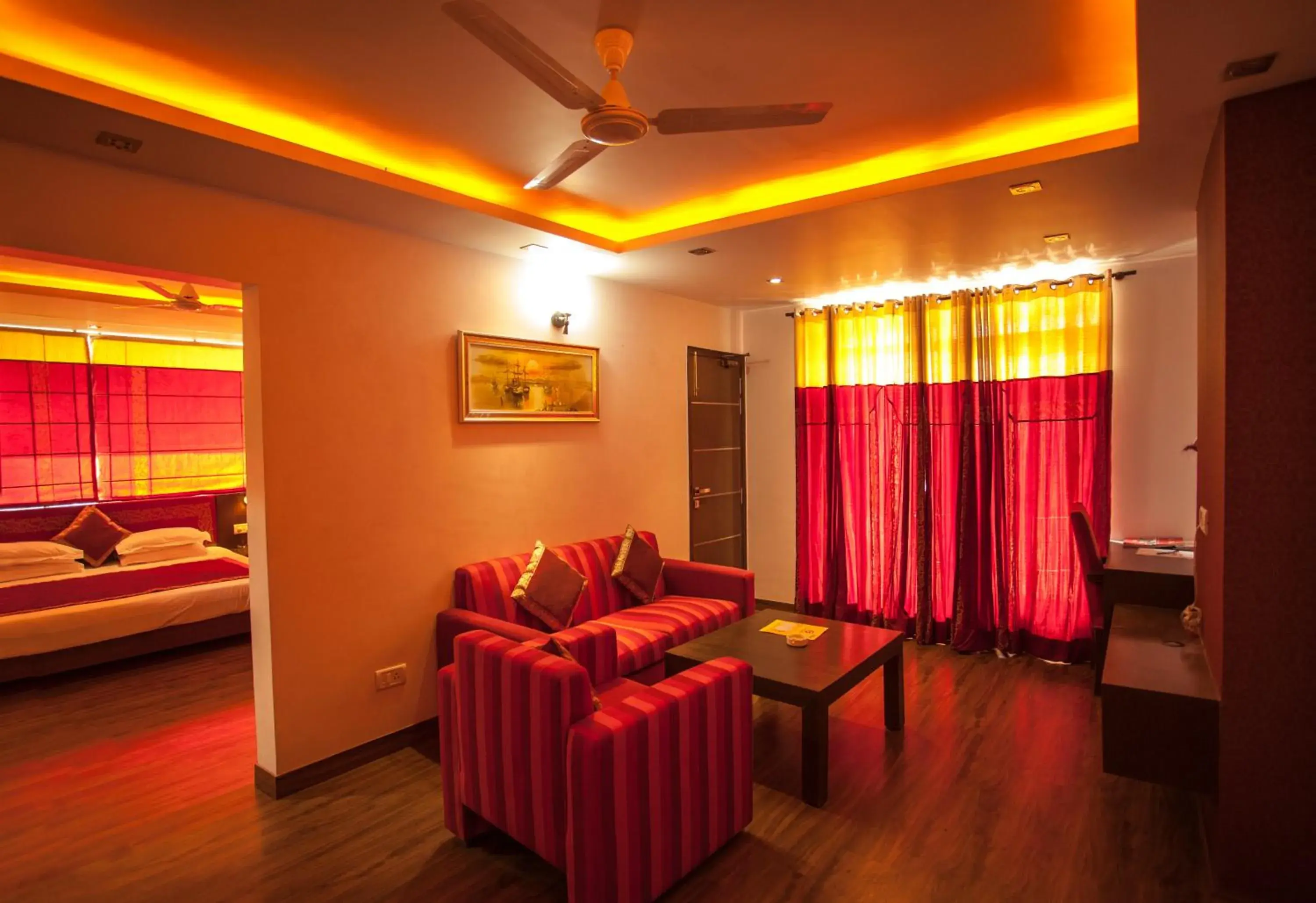 Bed in Flag House Resort Bed in Flag House Resort