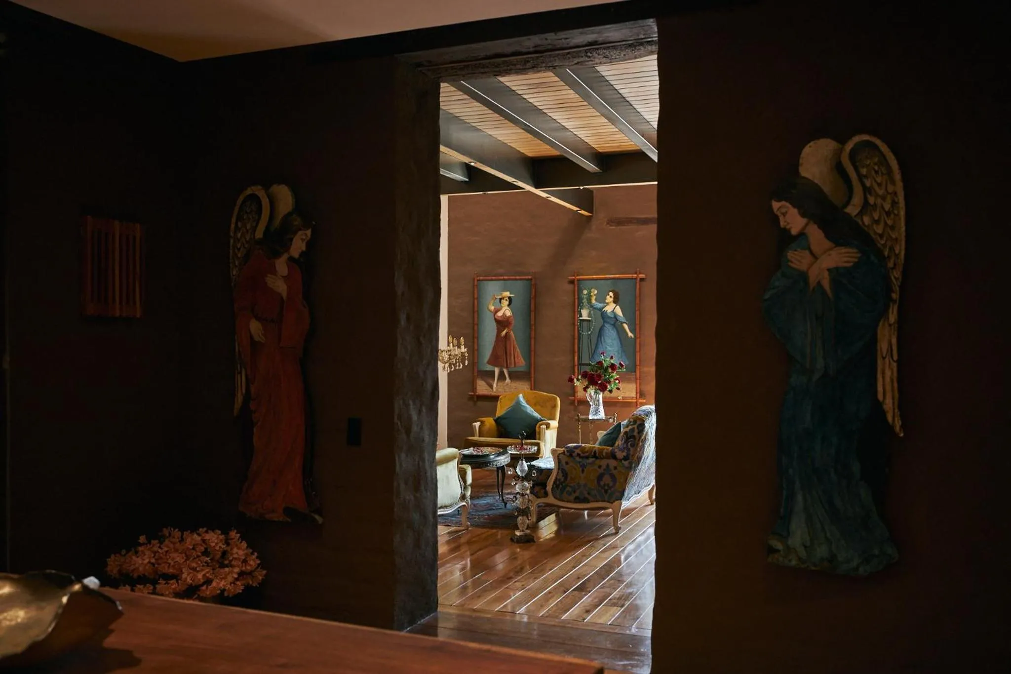 Living room in Casa Santa Clara - Colonial Boutique Hotel
