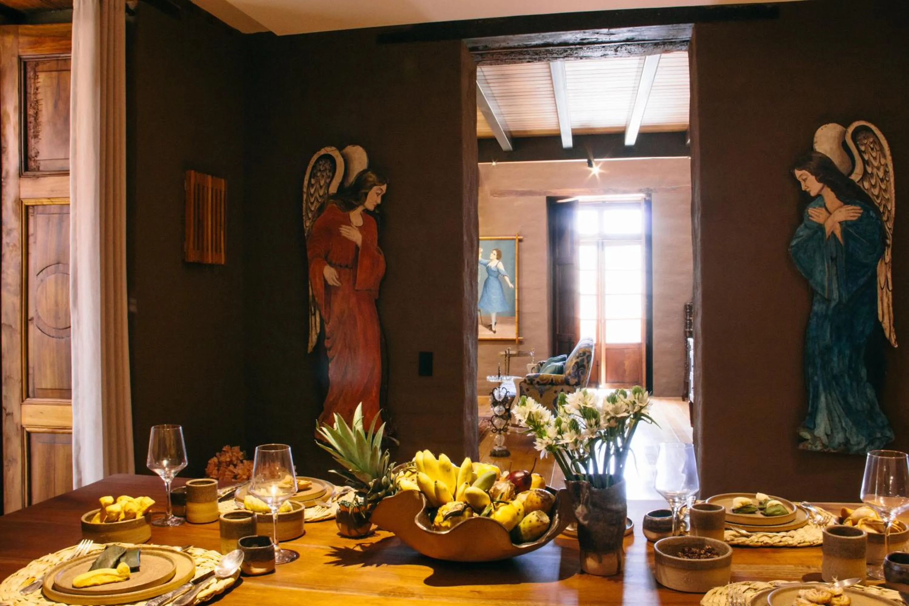 Dining area in Casa Santa Clara - Colonial Boutique Hotel