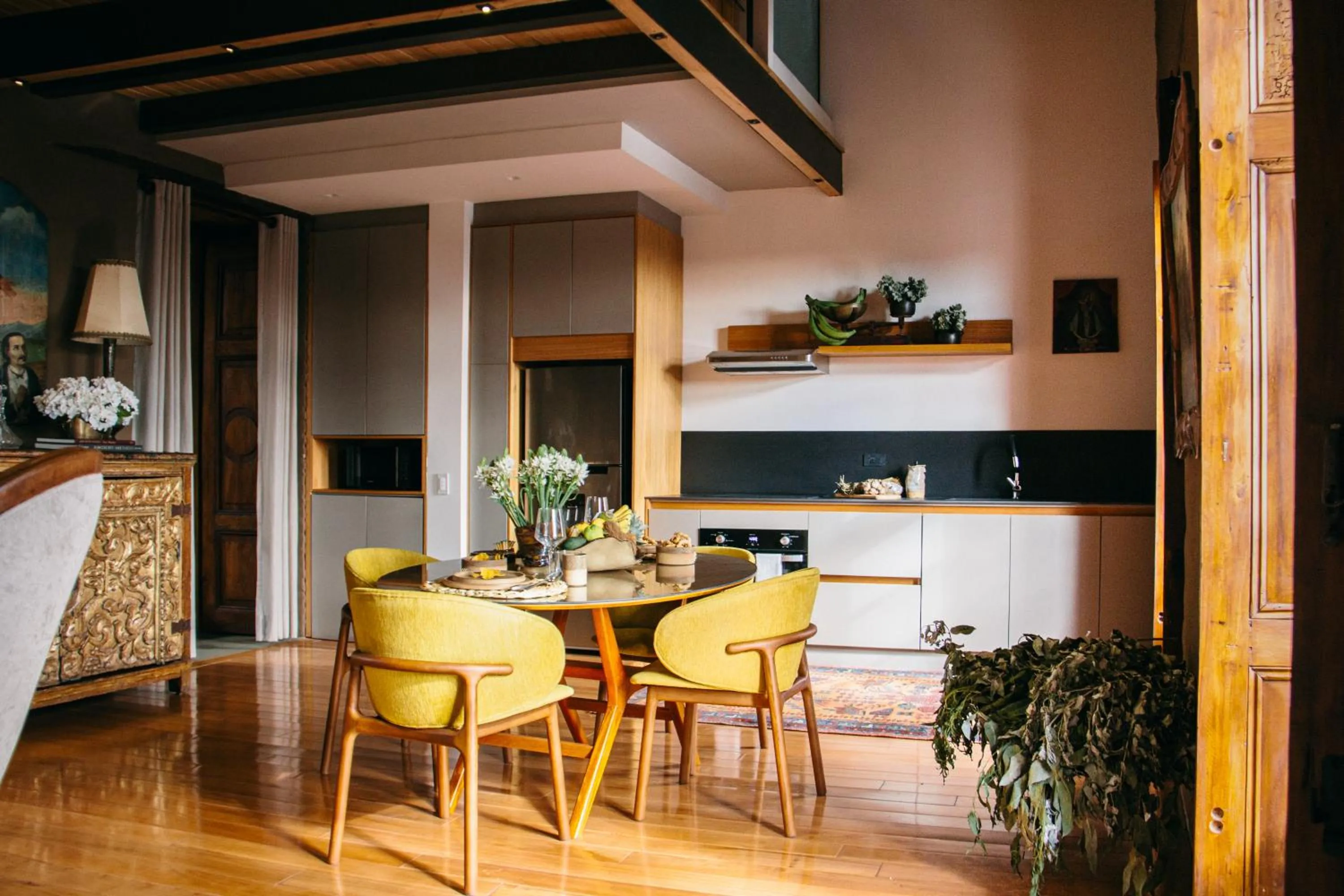 Kitchen or kitchenette in Casa Santa Clara - Colonial Boutique Hotel
