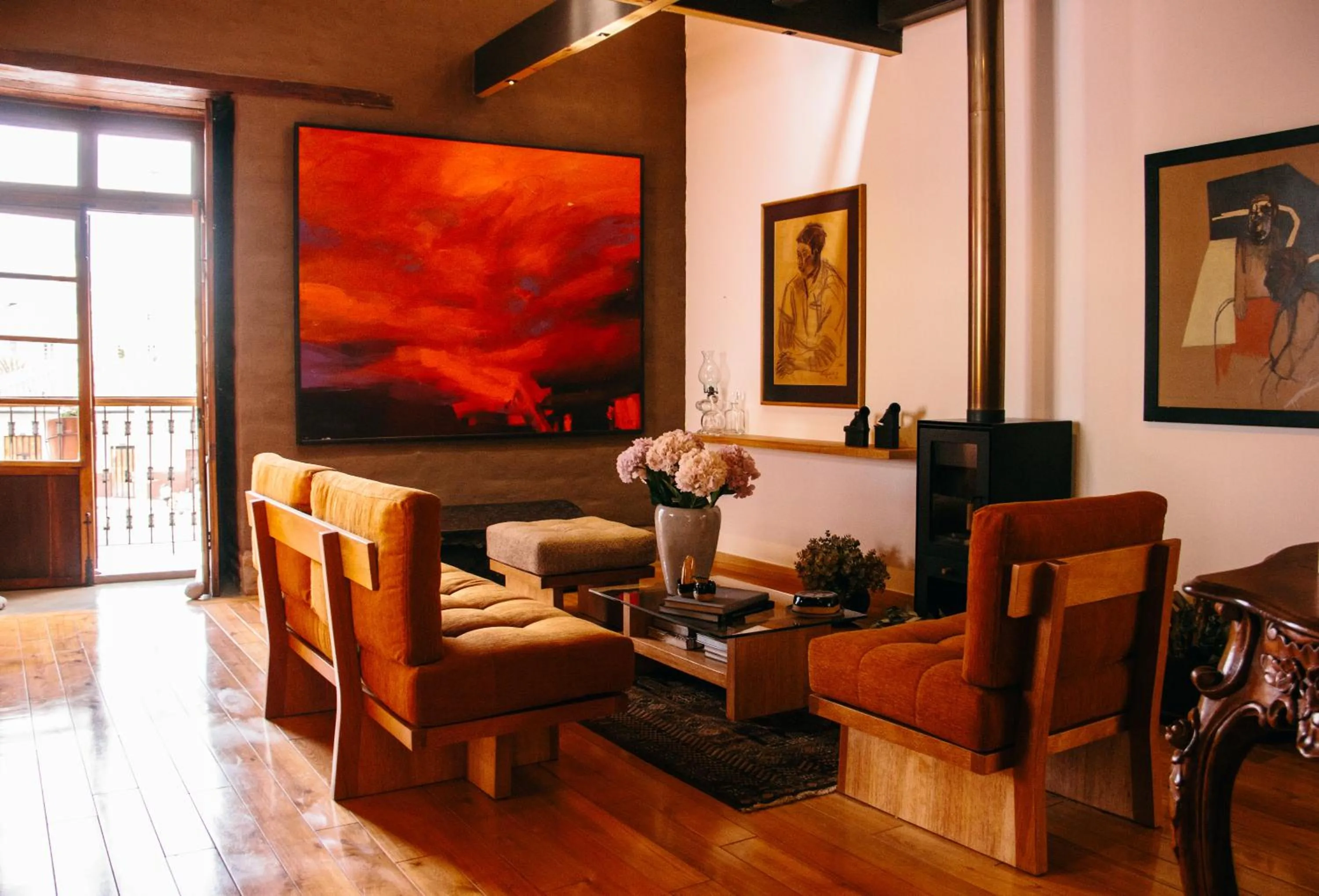 Seating area in Casa Santa Clara - Colonial Boutique Hotel