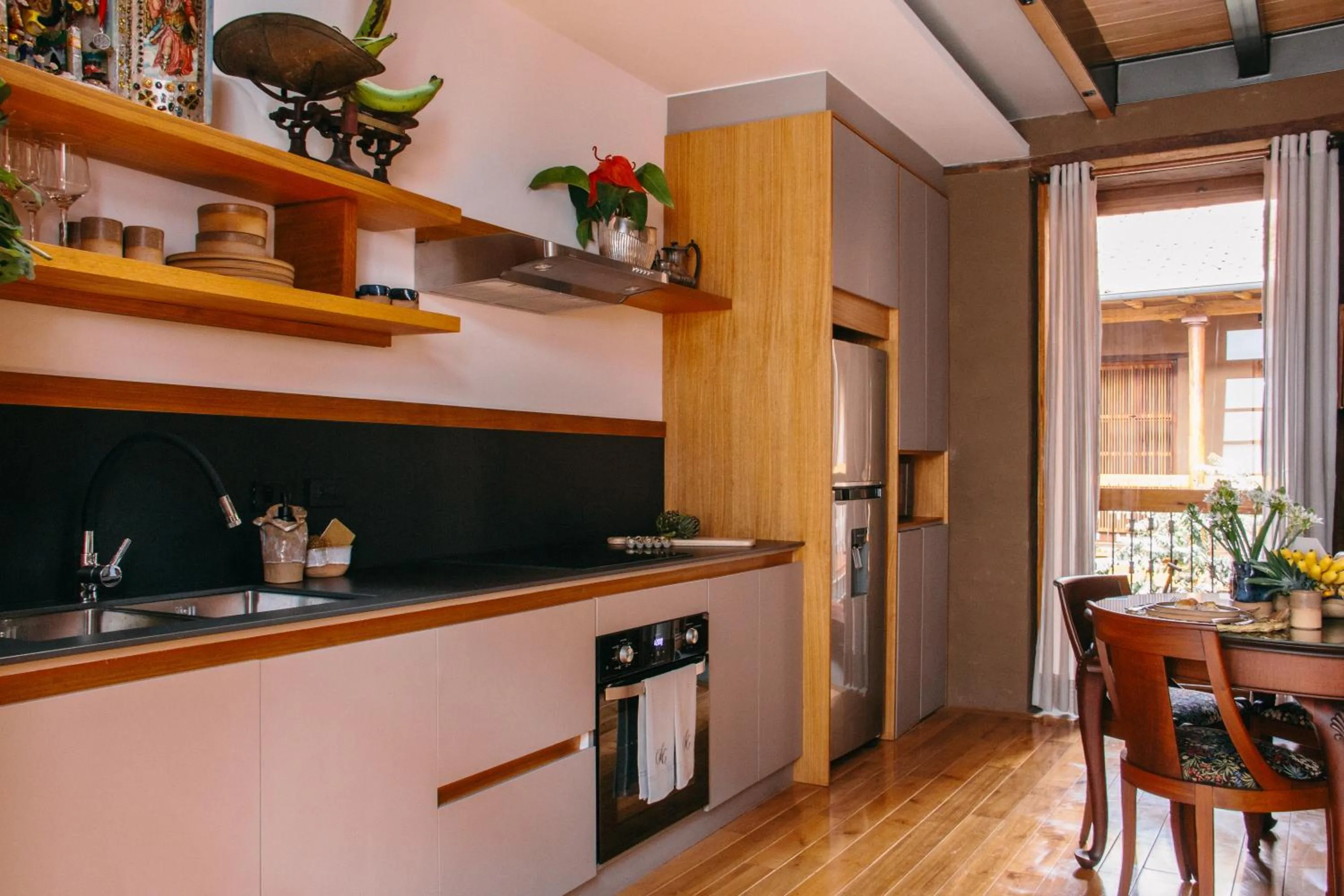 Kitchen or kitchenette in Casa Santa Clara - Colonial Boutique Hotel