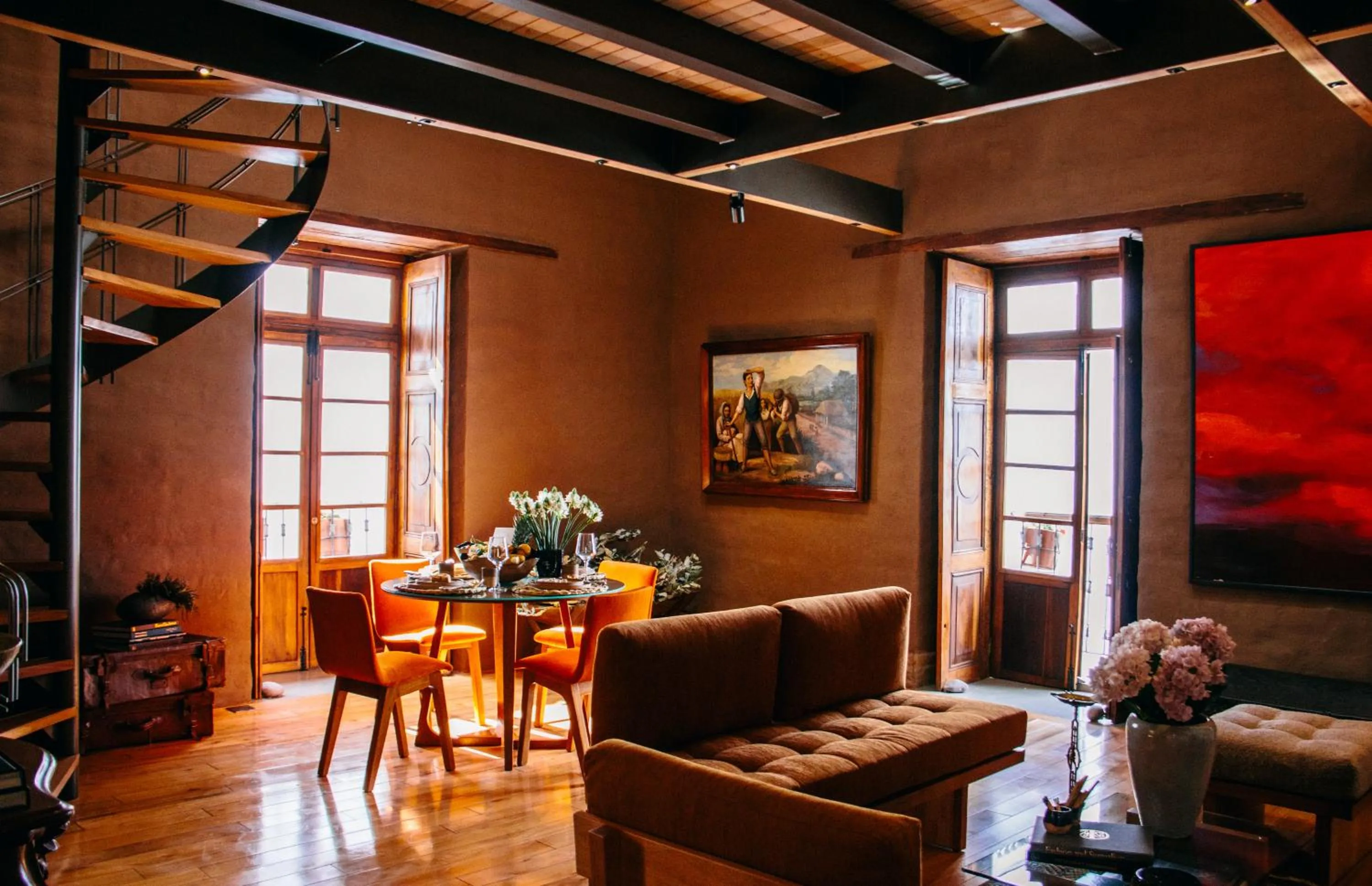 Living room in Casa Santa Clara - Colonial Boutique Hotel