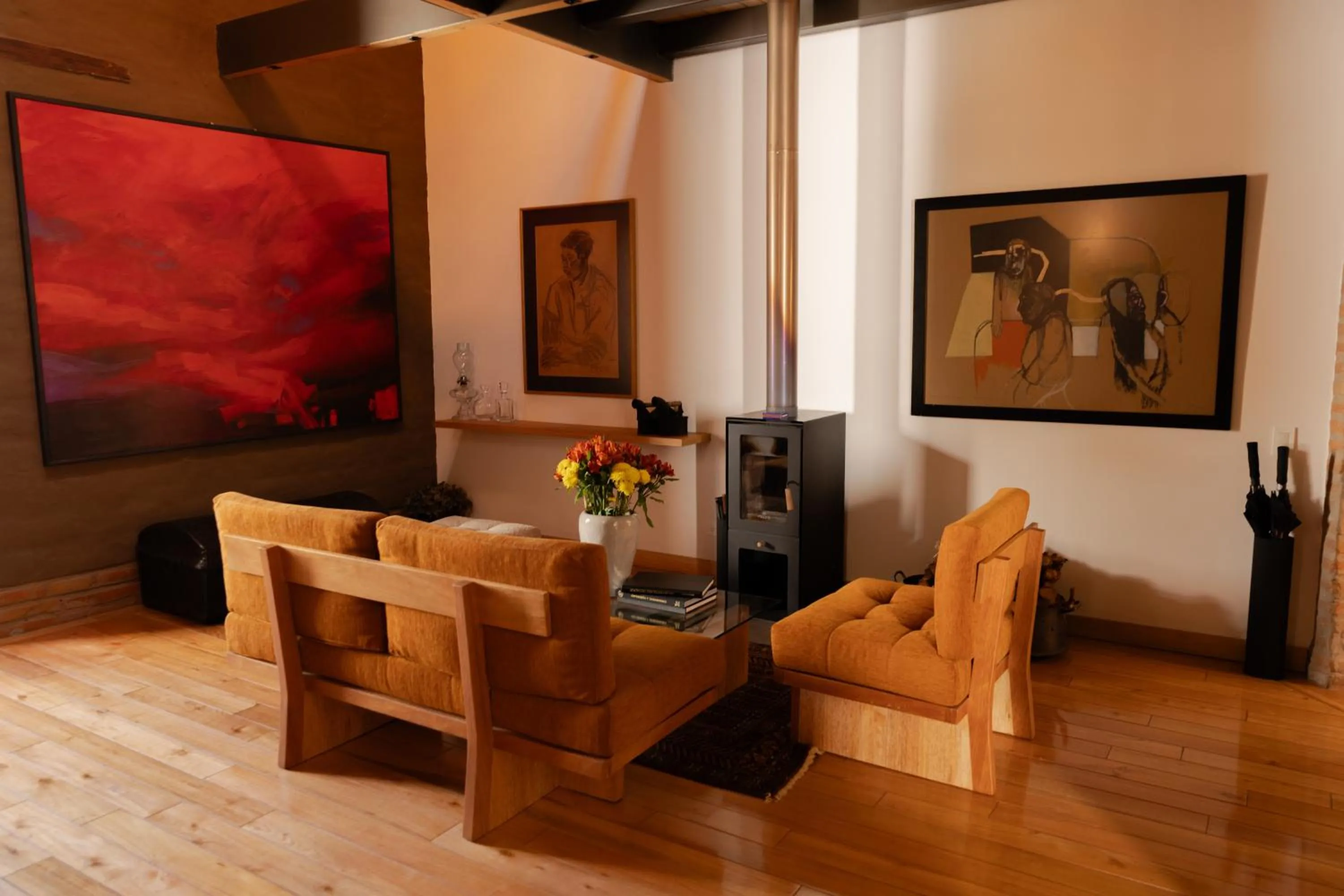 Living room in Casa Santa Clara - Colonial Boutique Hotel