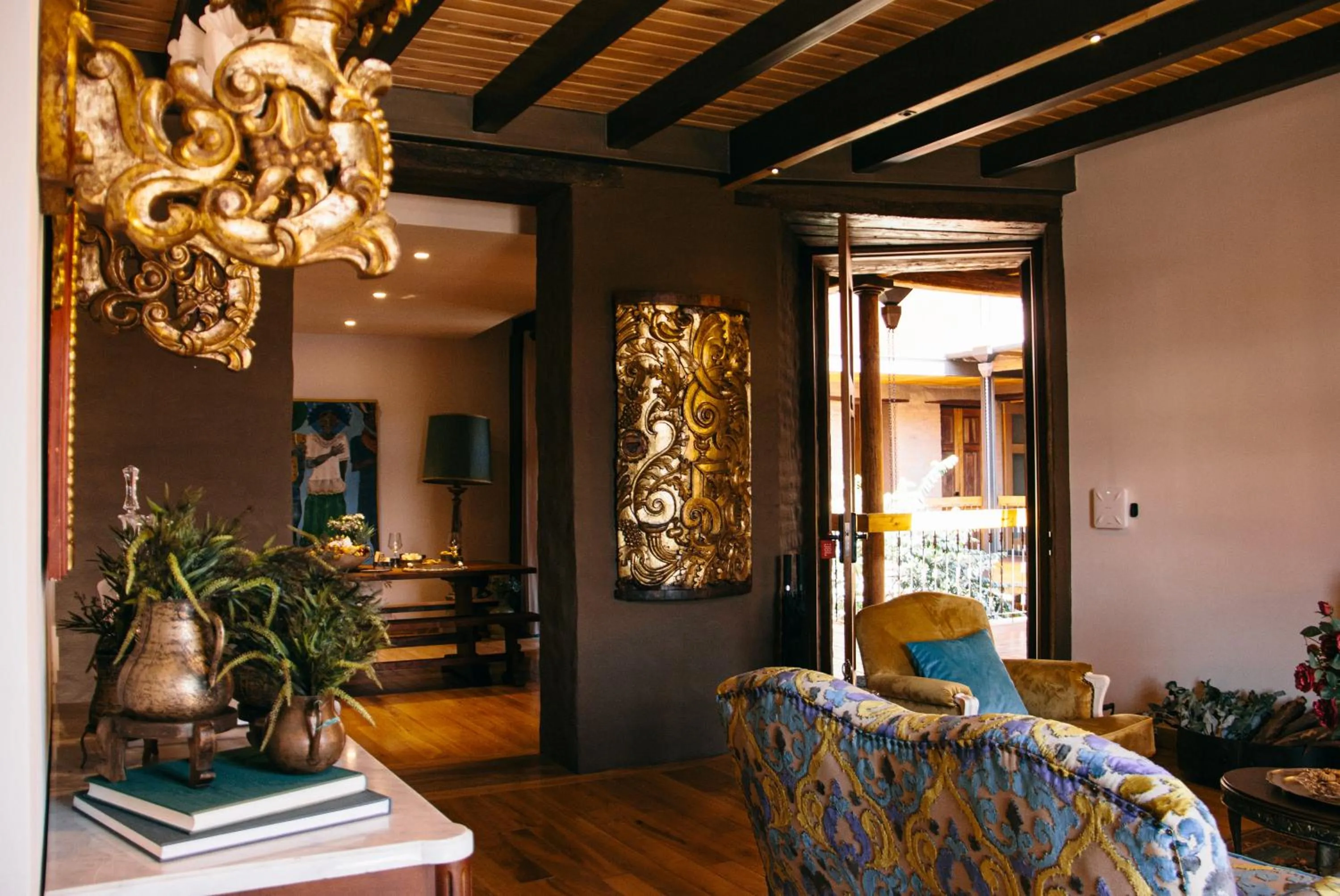 Living room in Casa Santa Clara - Colonial Boutique Hotel