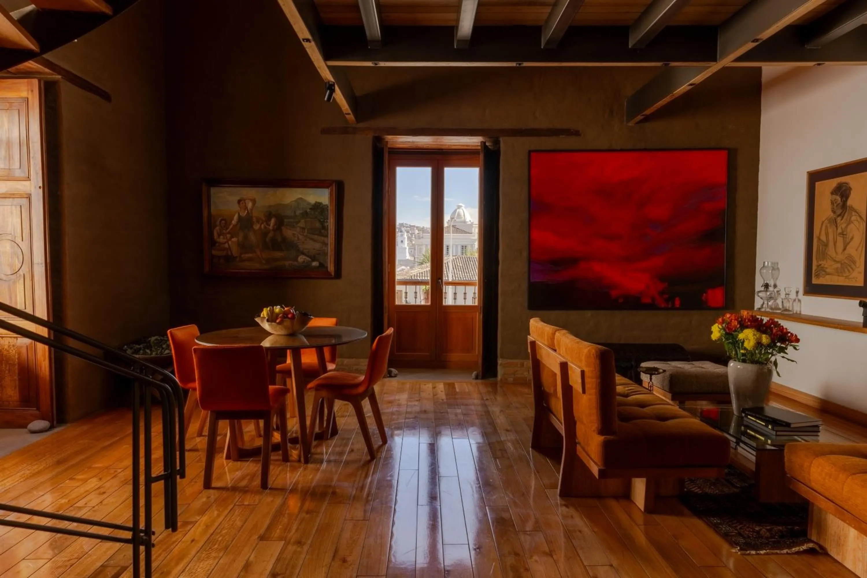 Living room in Casa Santa Clara - Colonial Boutique Hotel