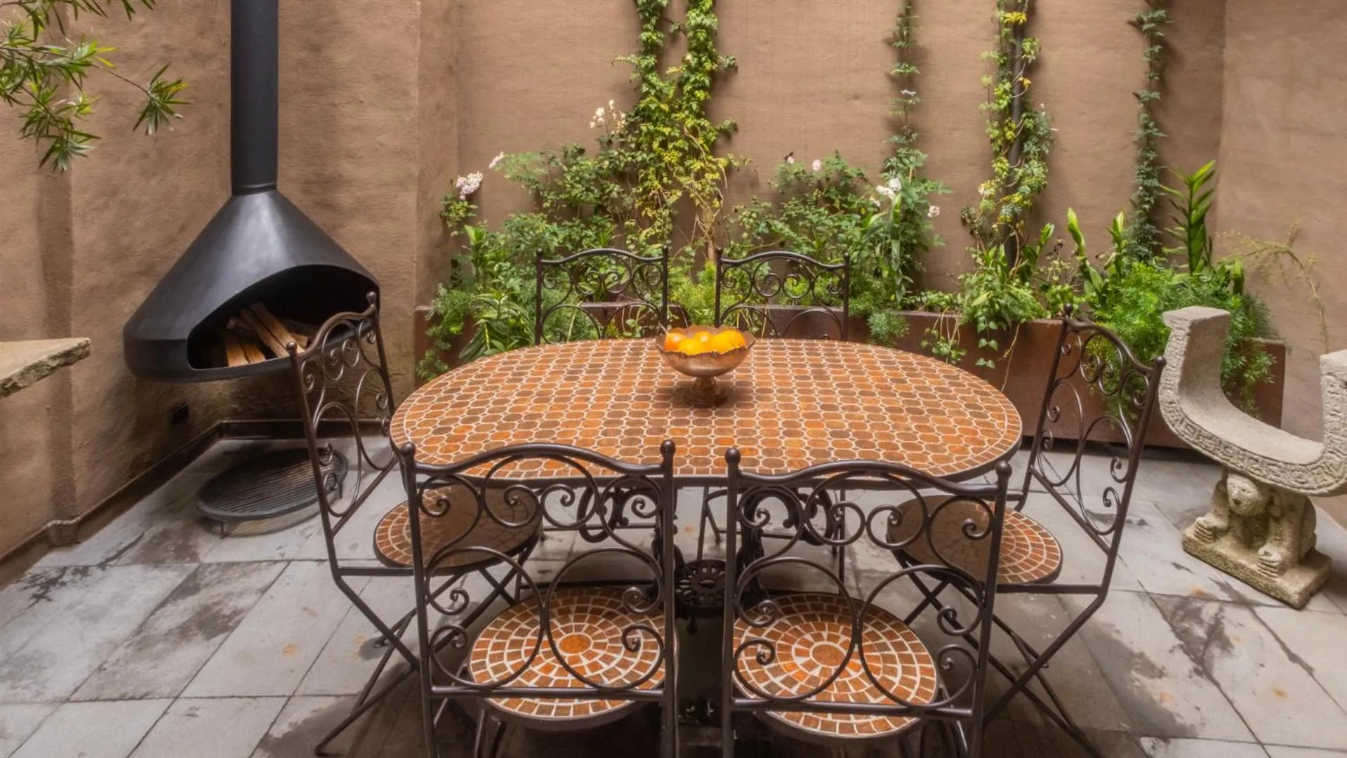 Patio in Casa Santa Clara - Colonial Boutique Hotel