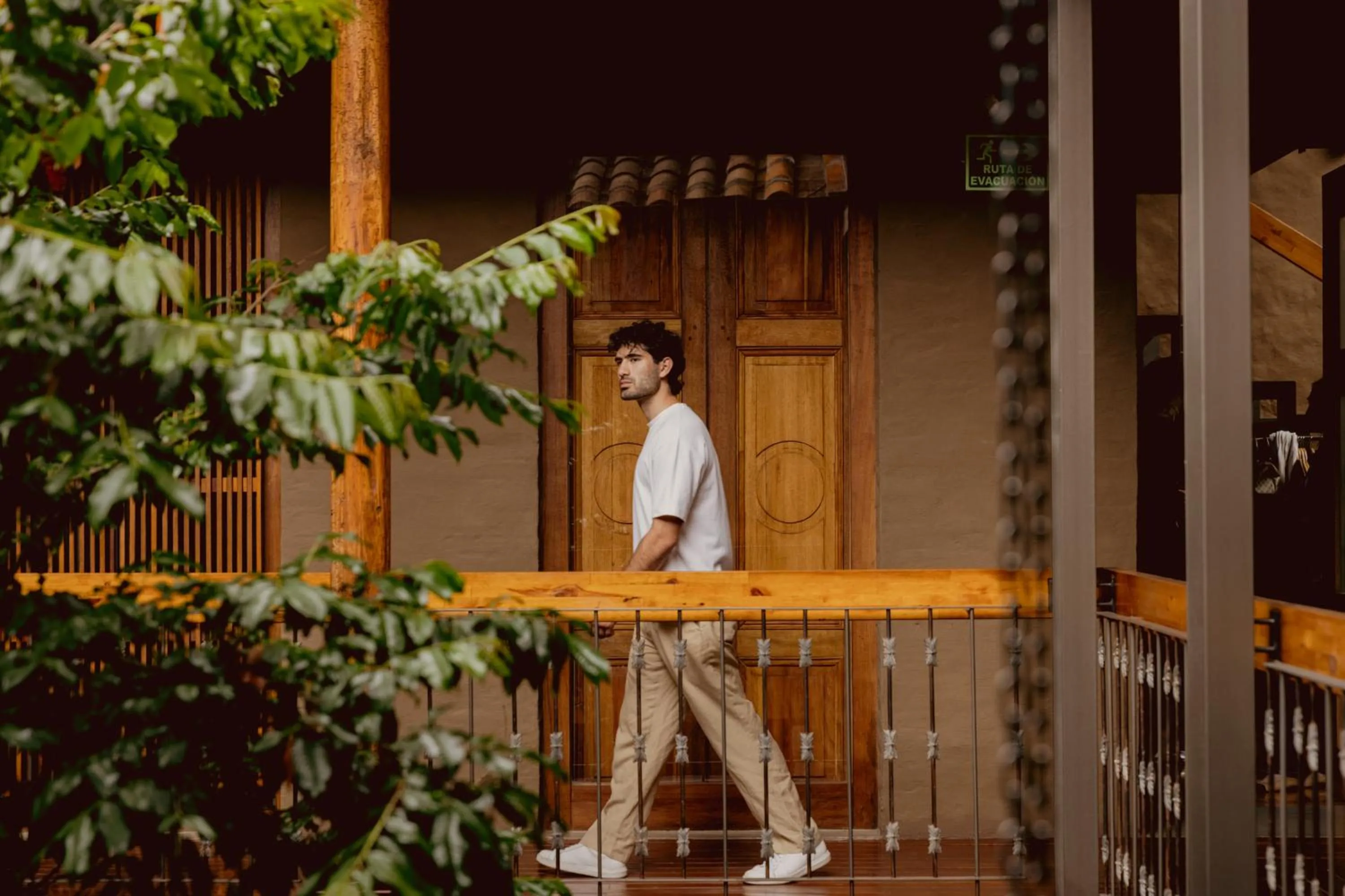 Inner courtyard view in Casa Santa Clara - Colonial Boutique Hotel