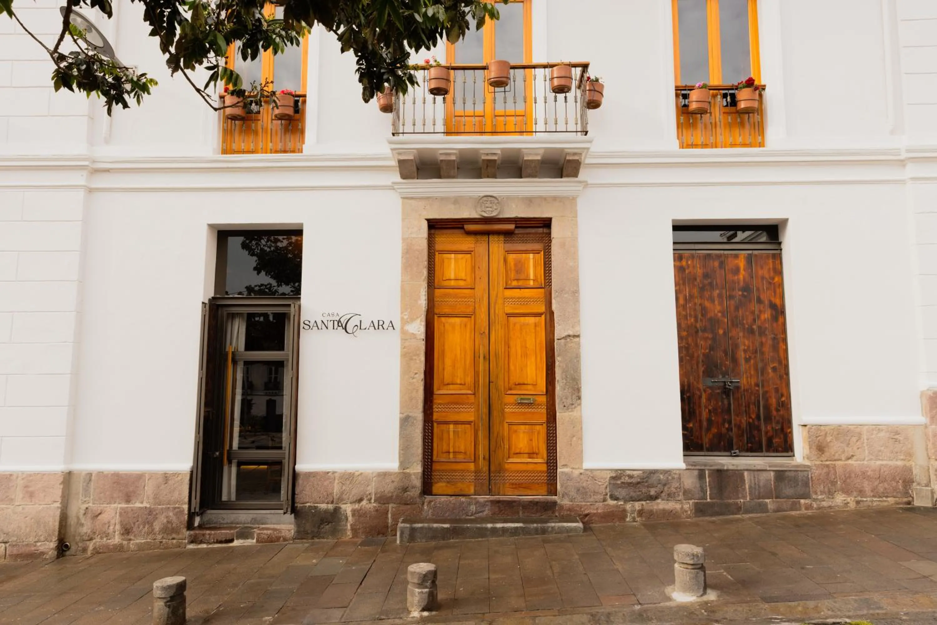 Facade/entrance in Casa Santa Clara - Colonial Boutique Hotel