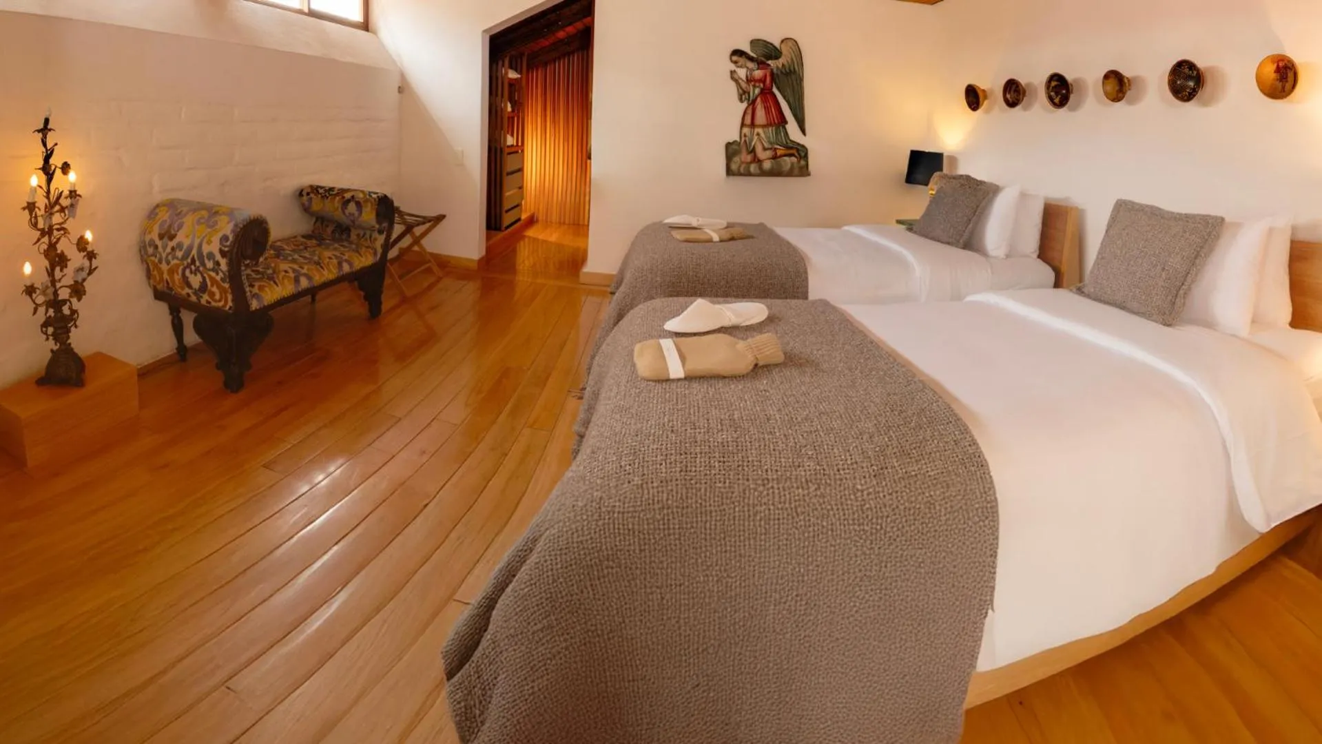 Bed in Casa Santa Clara - Colonial Boutique Hotel