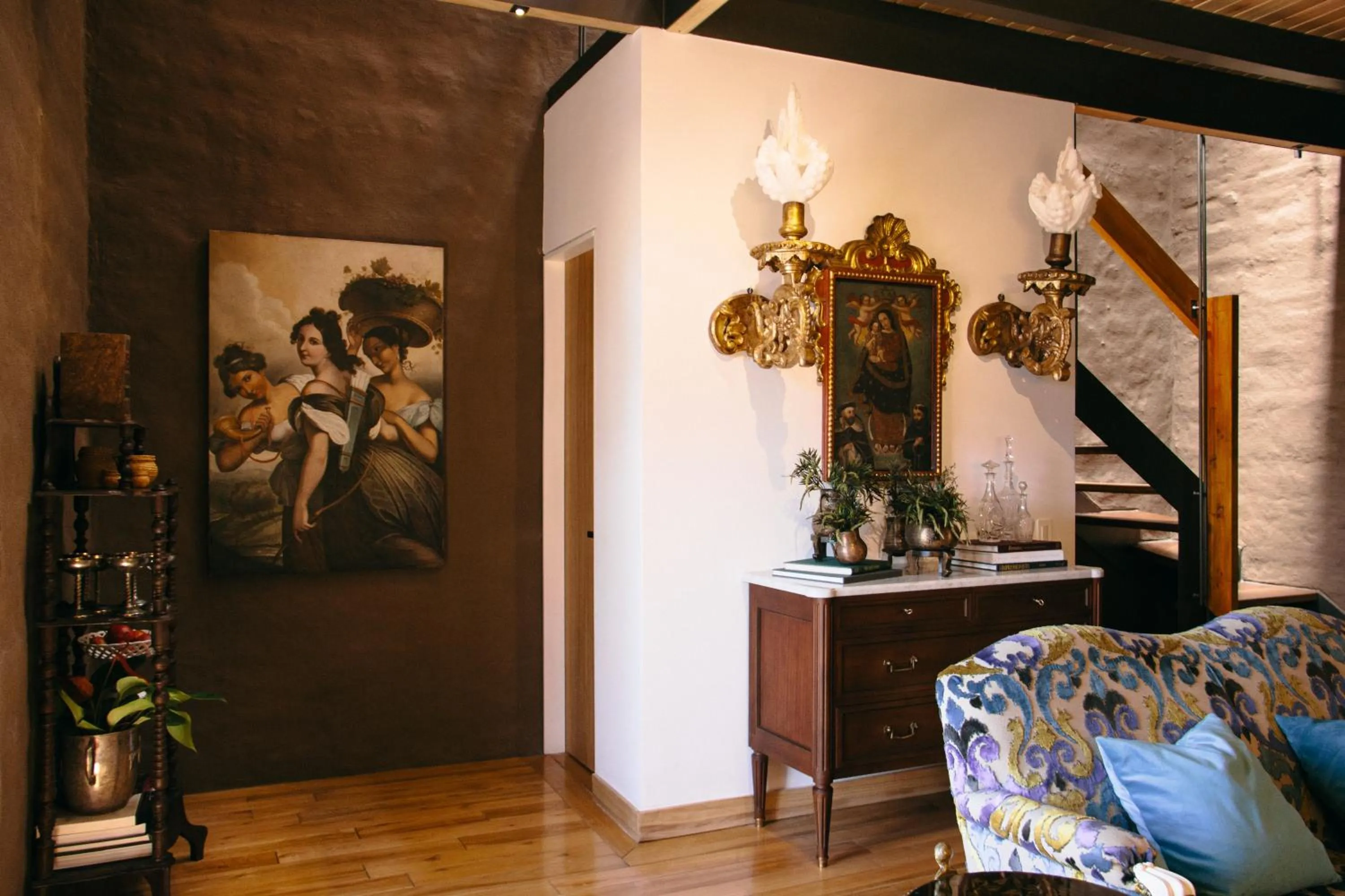 Living room in Casa Santa Clara - Colonial Boutique Hotel