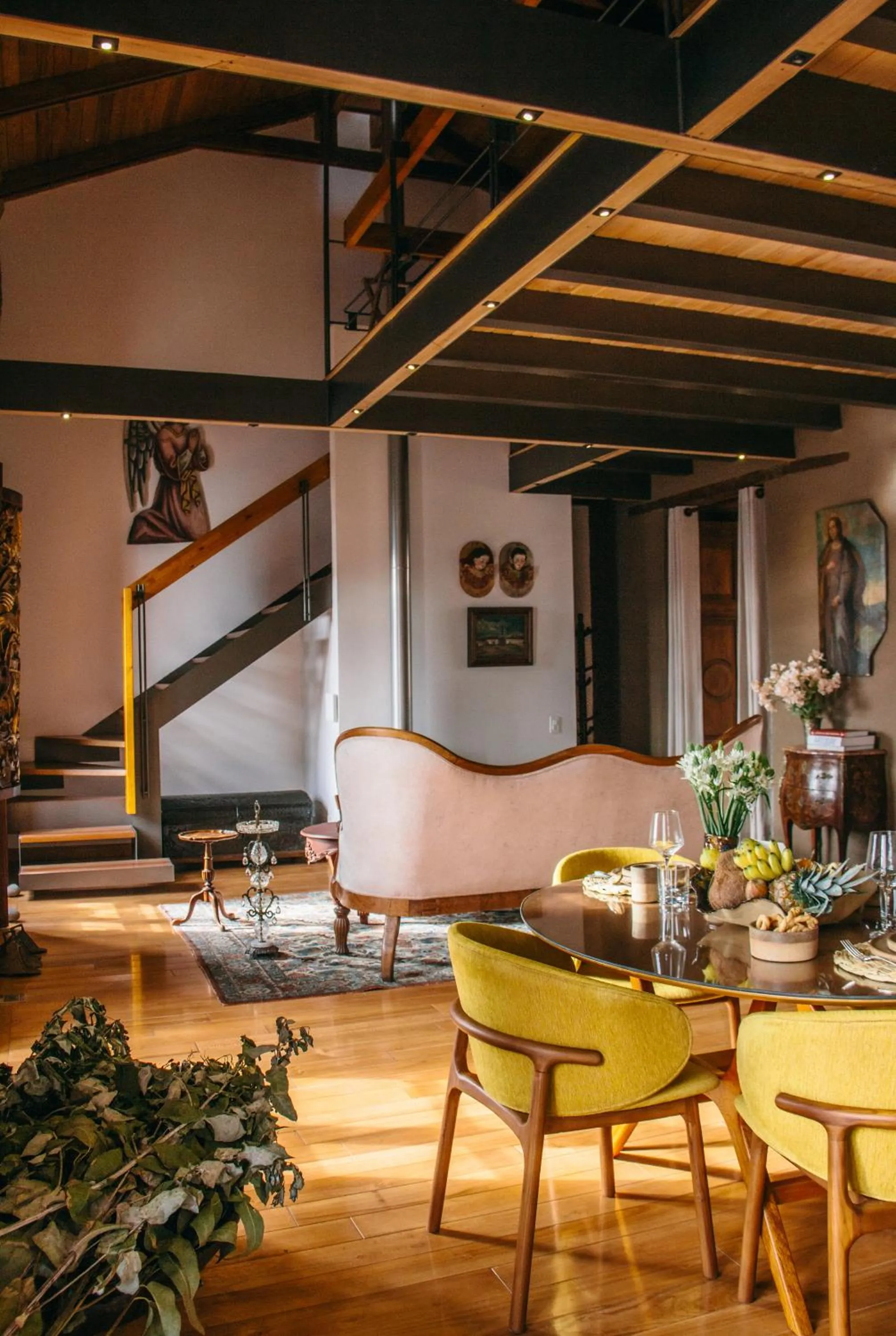 Living room in Casa Santa Clara - Colonial Boutique Hotel