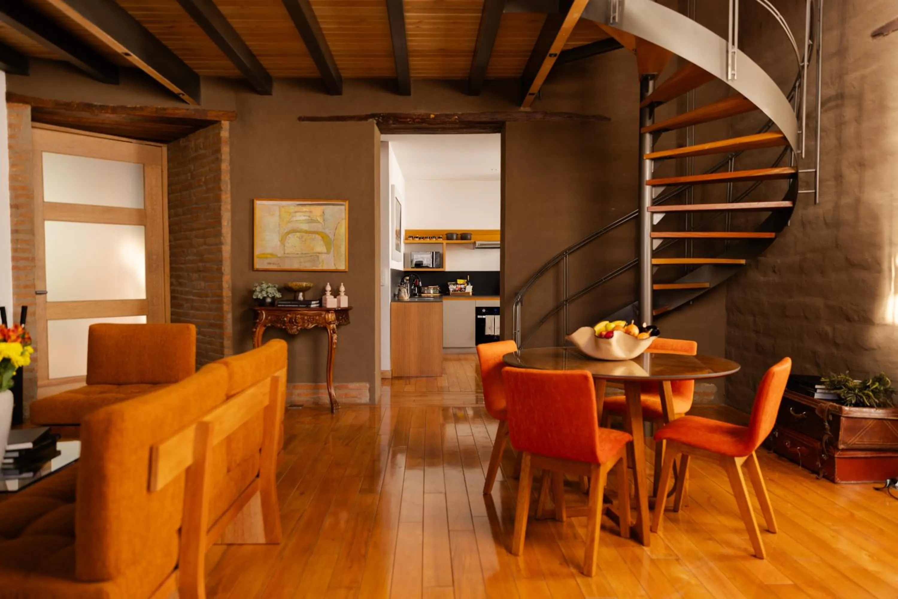 Living room in Casa Santa Clara - Colonial Boutique Hotel