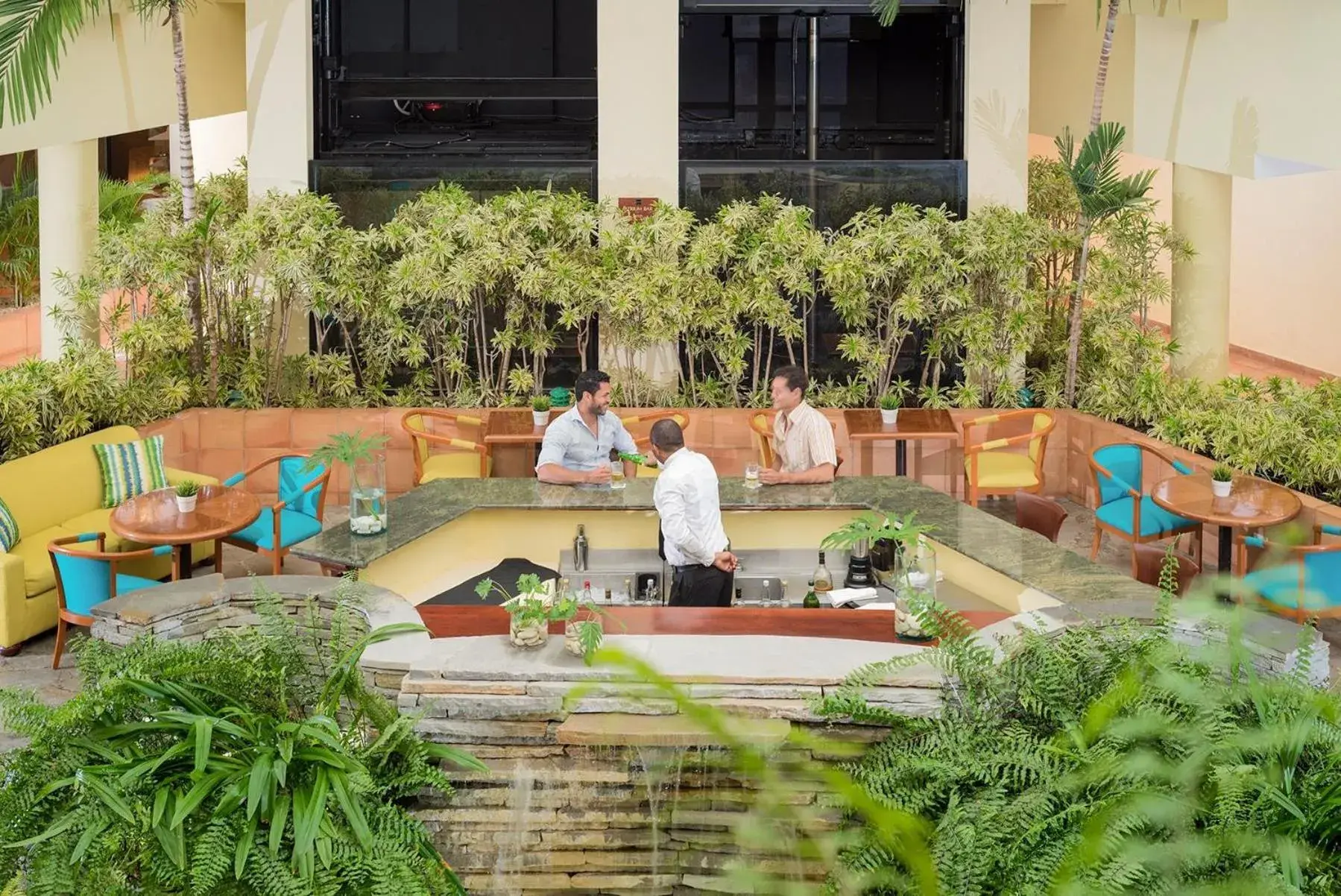 Lounge or bar in Hodelpa Garden Suites - All Inclusive Lounge or bar in Hodelpa Garden Suites - All Inclusive