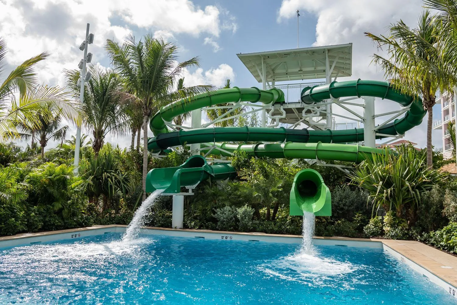 Aqua park in SLS at Baha Mar