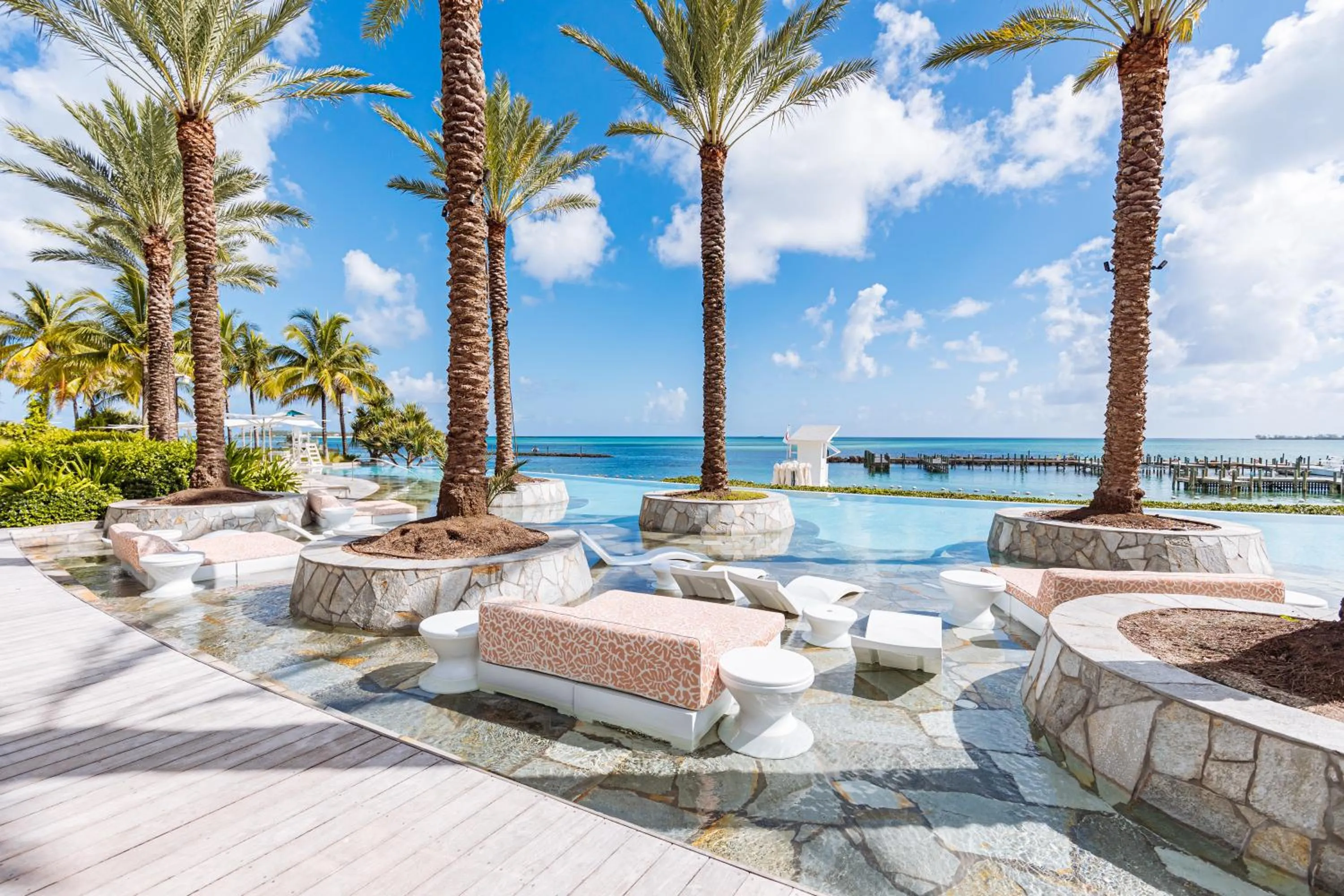 Swimming pool in SLS at Baha Mar