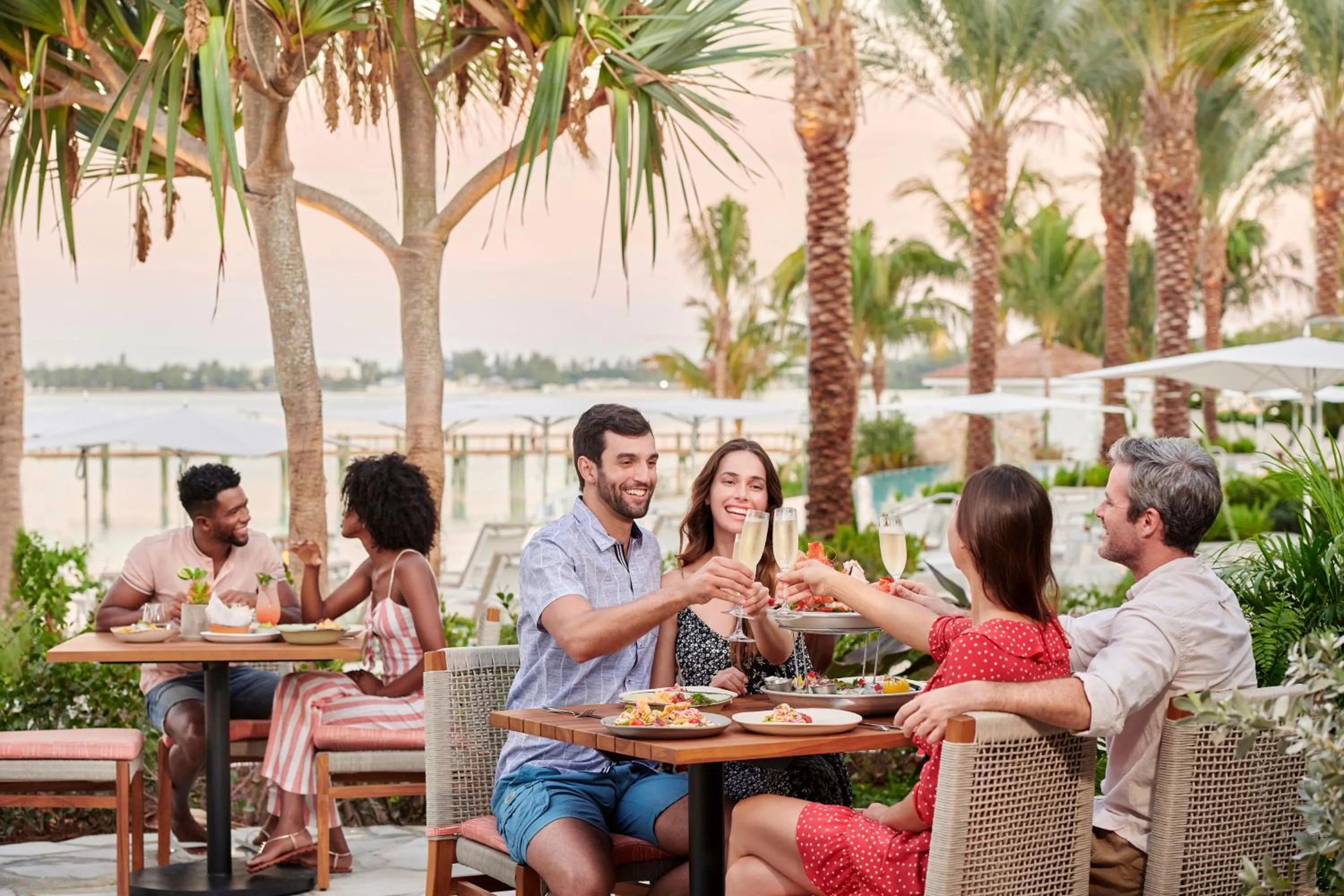 Patio in SLS at Baha Mar