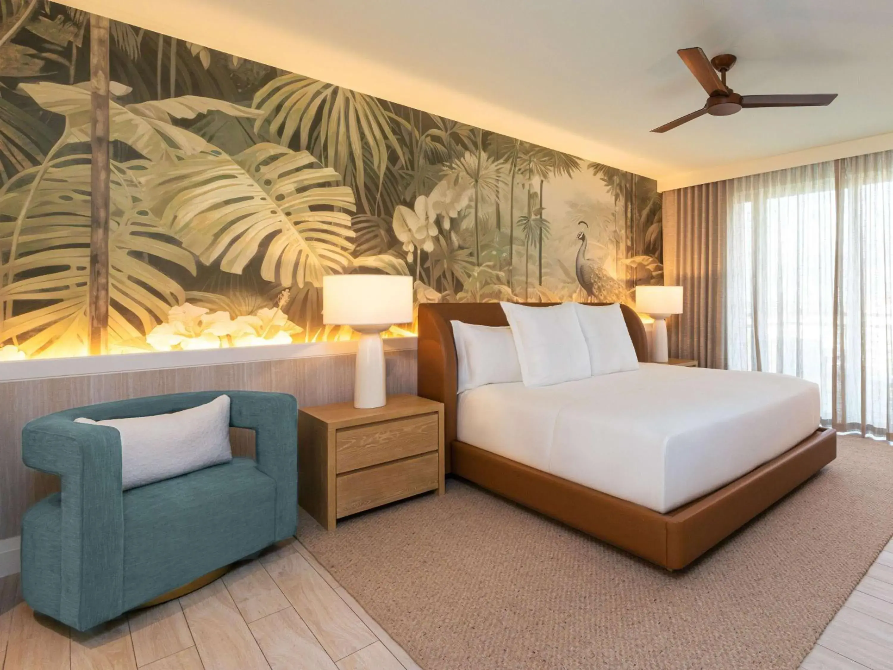 Bedroom, Bed in SLS at Baha Mar Bedroom, Bed in SLS at Baha Mar