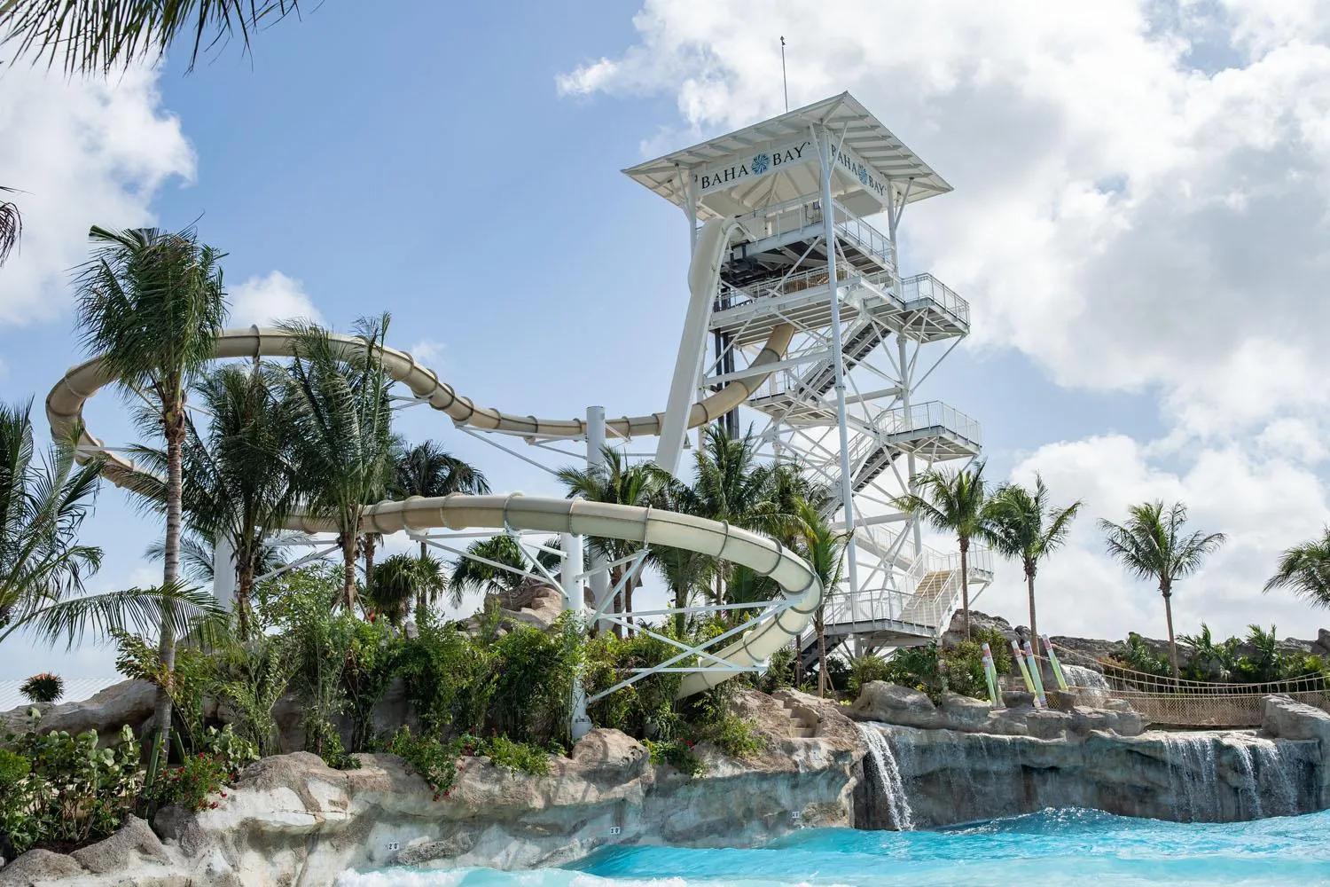 Aqua park in SLS at Baha Mar