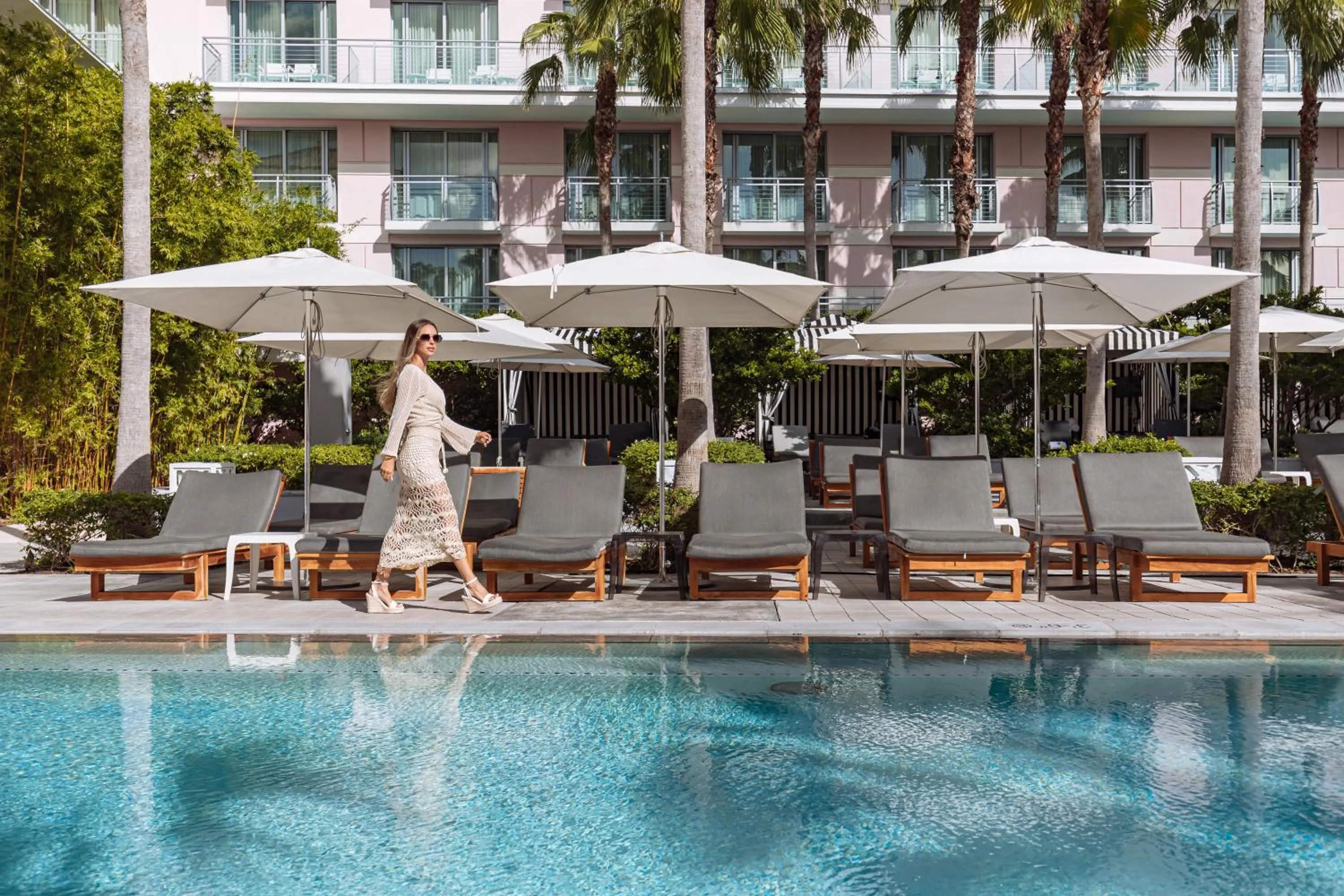 Swimming pool in SLS at Baha Mar