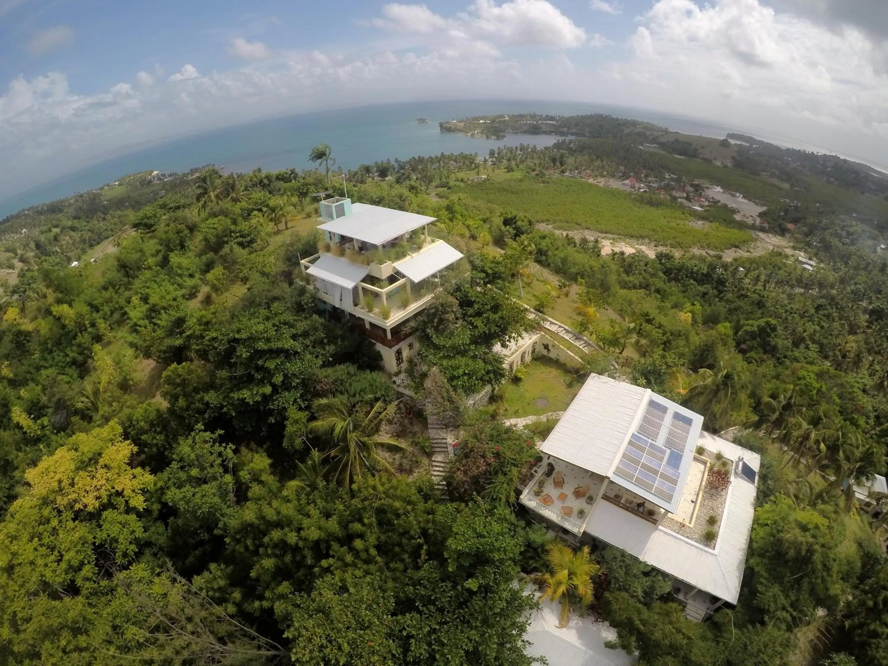 Bird's eye view in Suites la Colline
