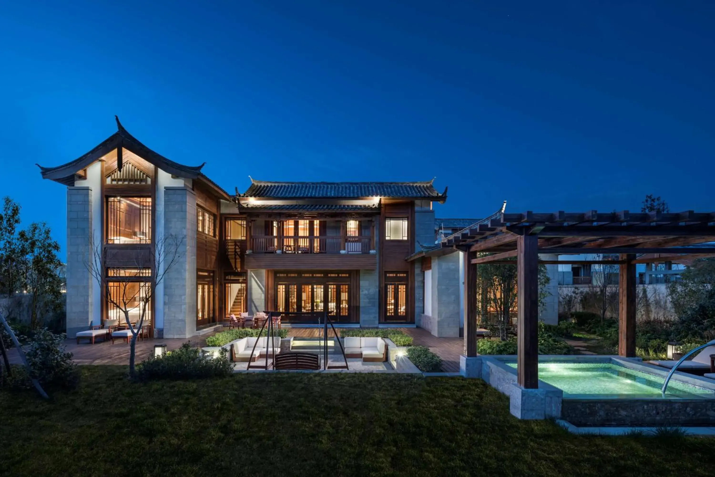 Photo of the whole room in Jinmao Purelax Lijiang, The Unbound Collection By HYATT Photo of the whole room in Jinmao Purelax Lijiang, The Unbound Collection By HYATT