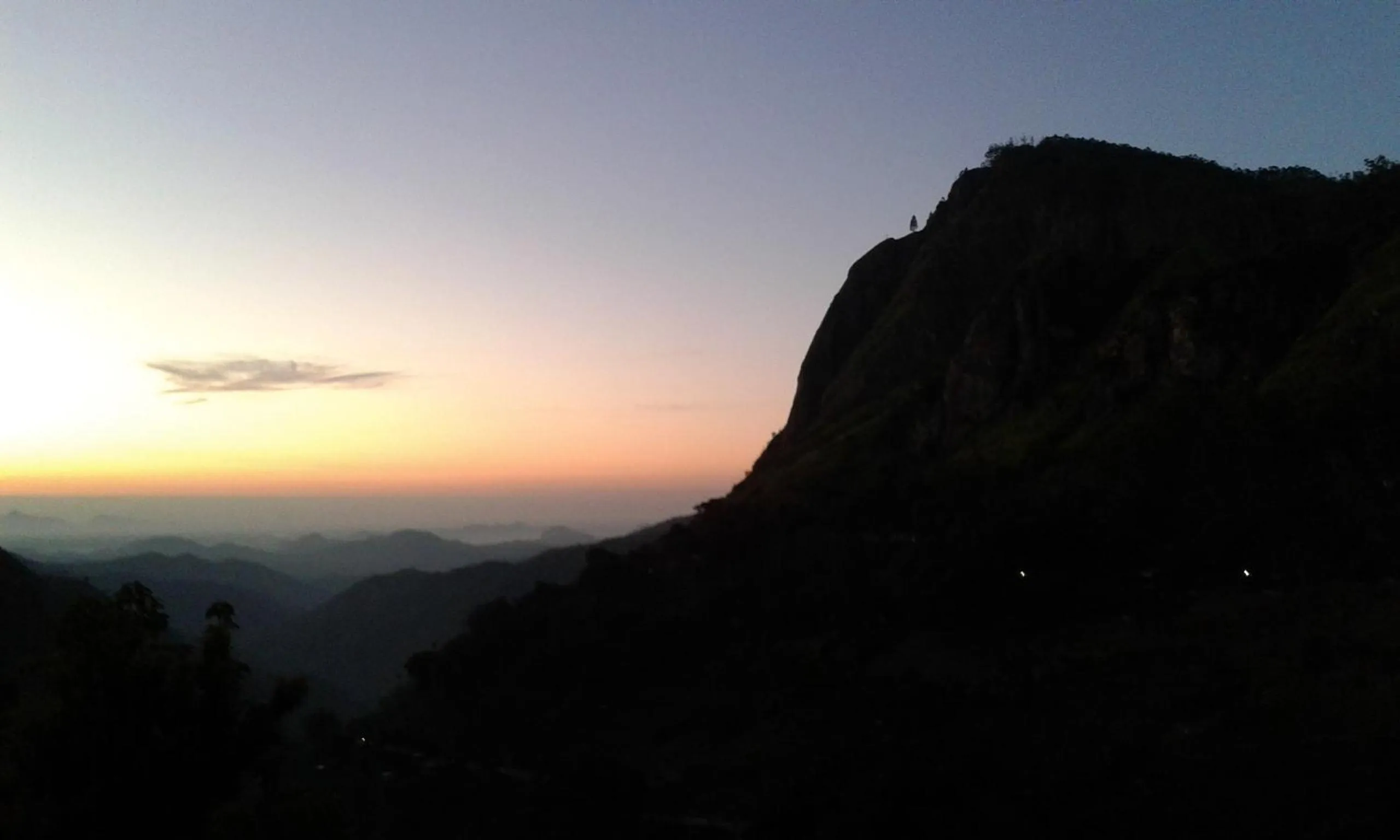 Mountain view in Misty Hills Ella Resort