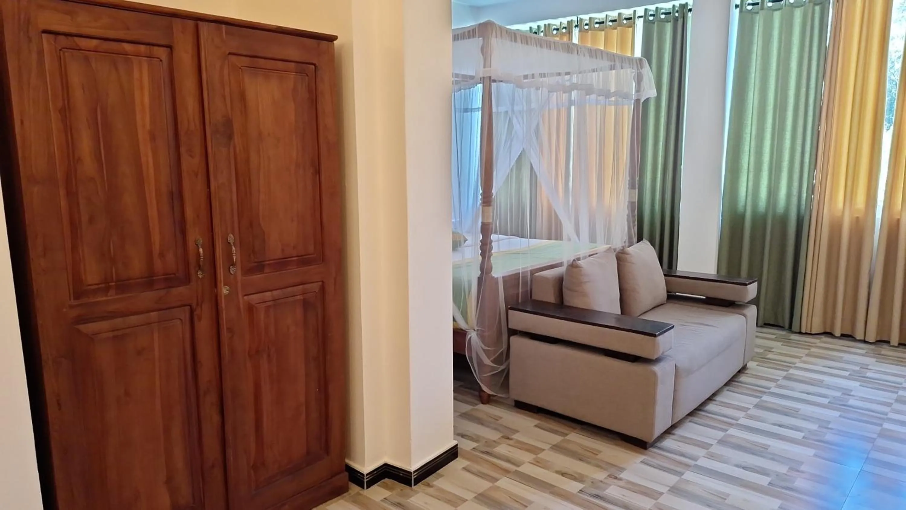 Bed in Misty Hills Ella Resort