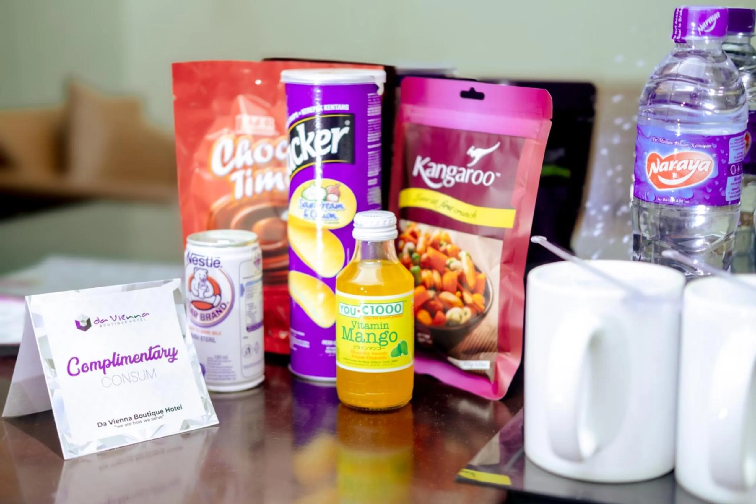 minibar in Da Vienna Boutique Hotel