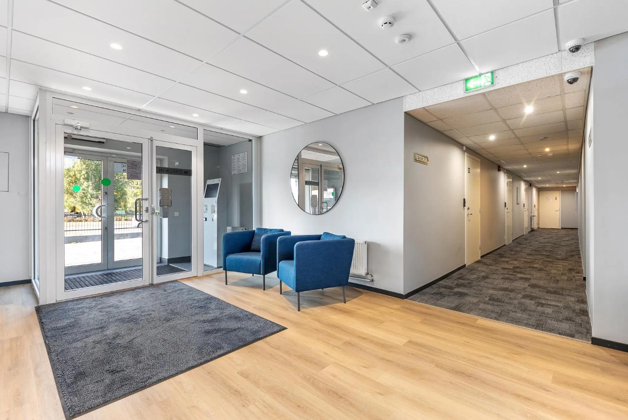 Lobby or reception in Reldor Motell