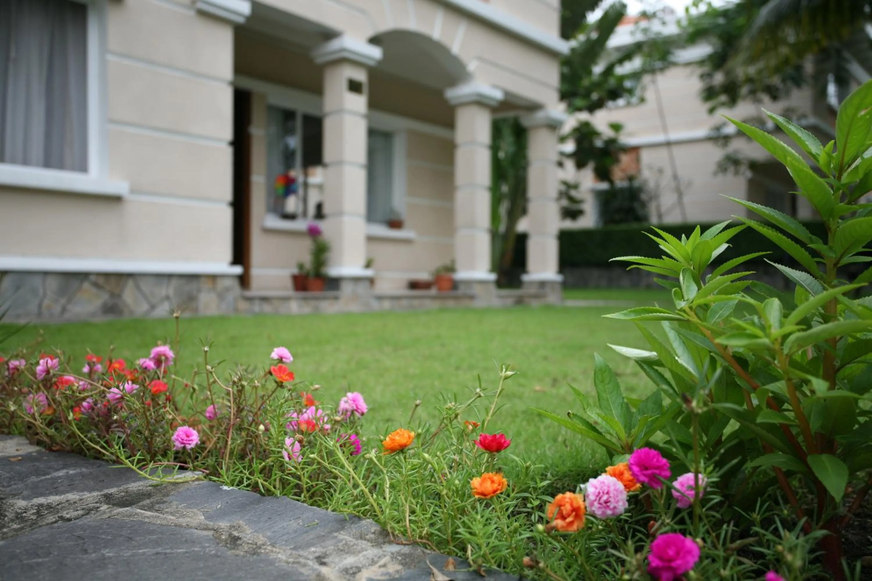 Decorative detail in Vietnam Golf - Lake View Villas
